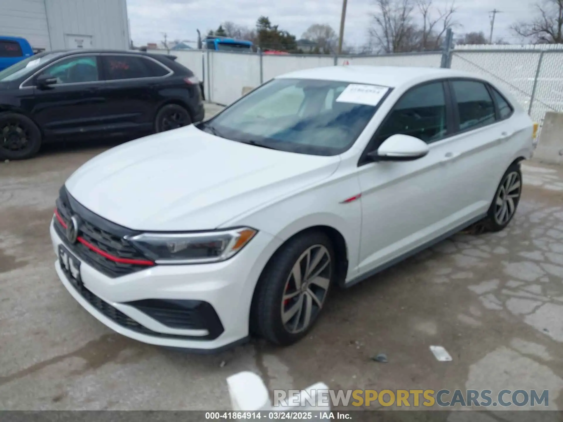 2 Photograph of a damaged car 3VW6T7BU9KM243846 VOLKSWAGEN JETTA GLI 2019