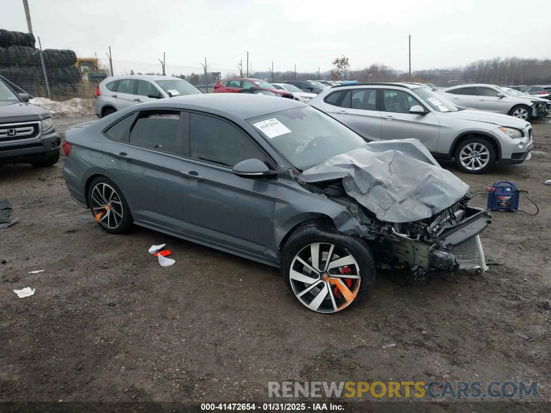 1 Photograph of a damaged car 3VW5T7BU9LM087711 VOLKSWAGEN JETTA GLI 2020