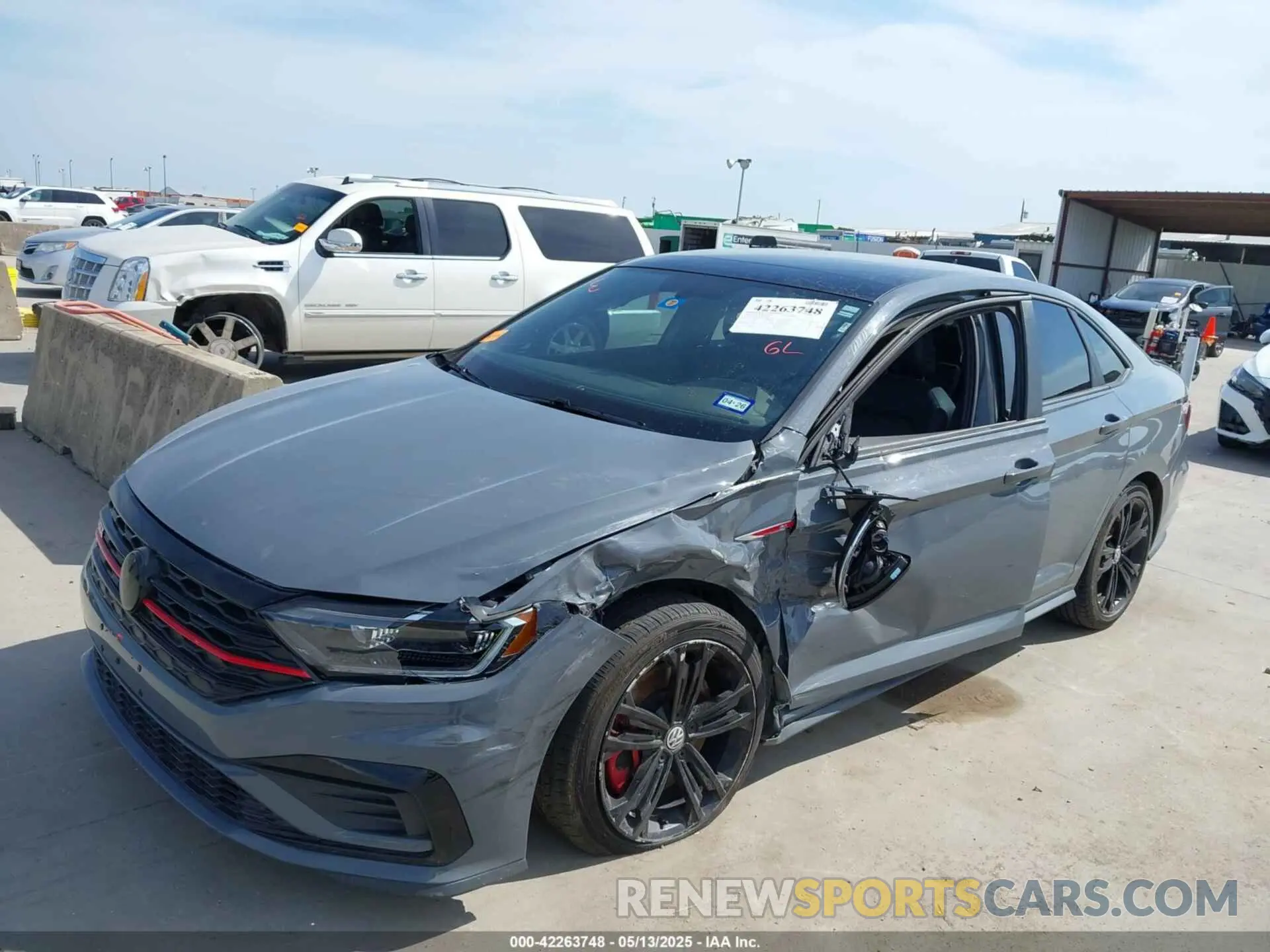 2 Photograph of a damaged car 3VW6T7BU0LM047800 VOLKSWAGEN JETTA GLI 2020