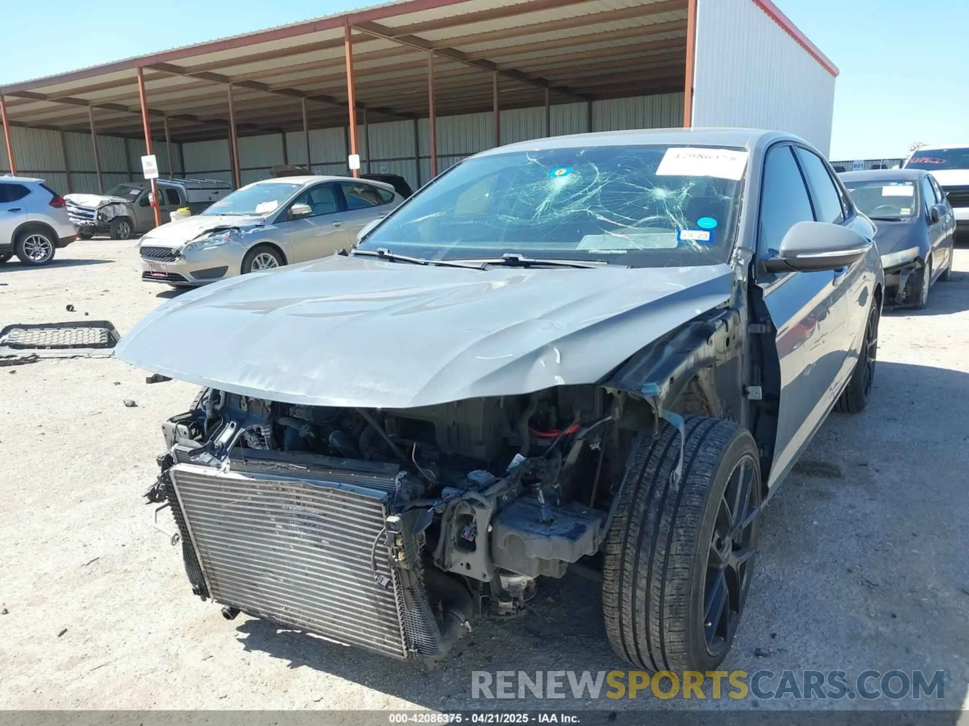2 Фотография поврежденного автомобиля 3VW6T7BU3LM044082 VOLKSWAGEN JETTA GLI 2020
