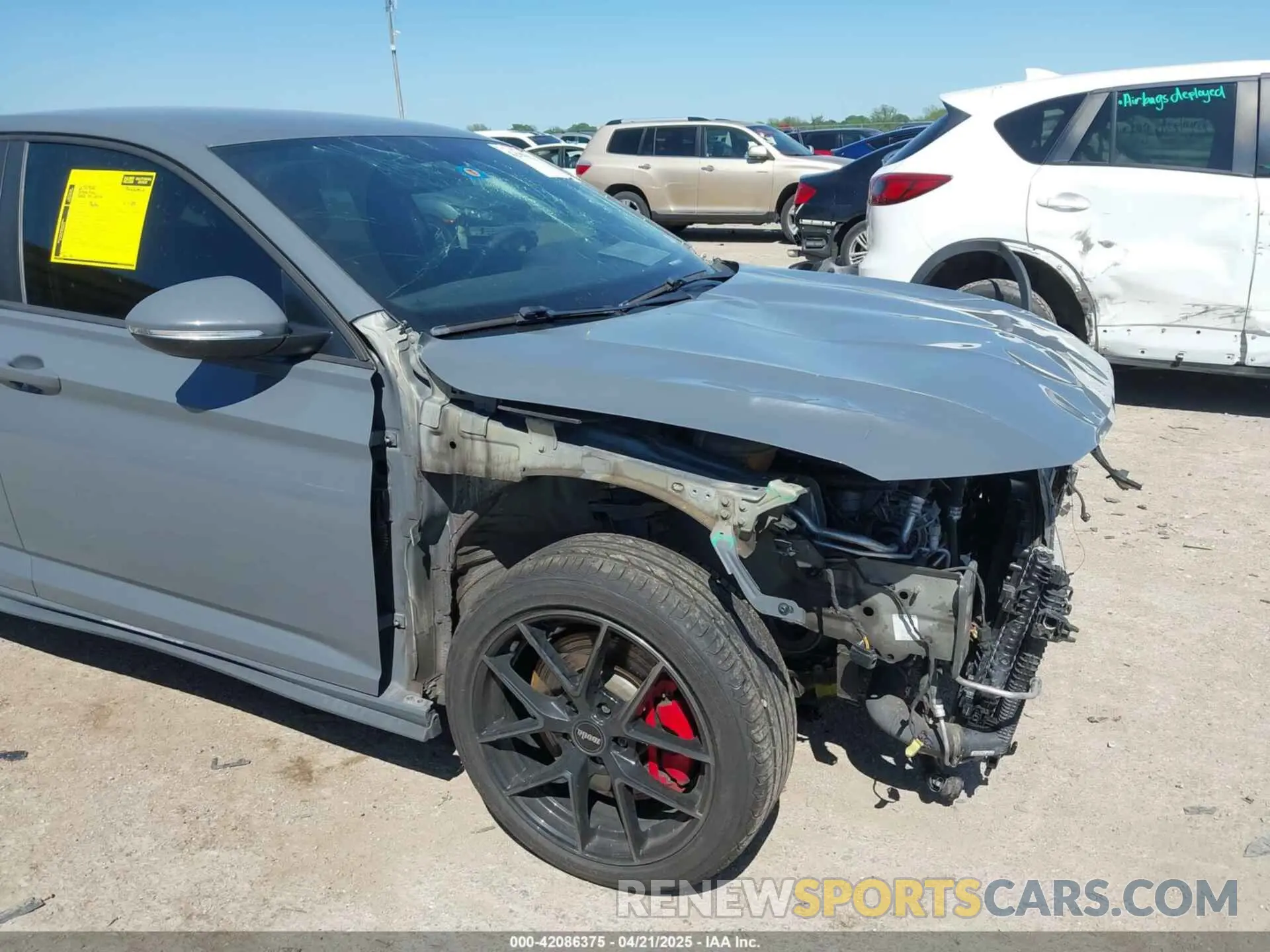 6 Фотография поврежденного автомобиля 3VW6T7BU3LM044082 VOLKSWAGEN JETTA GLI 2020