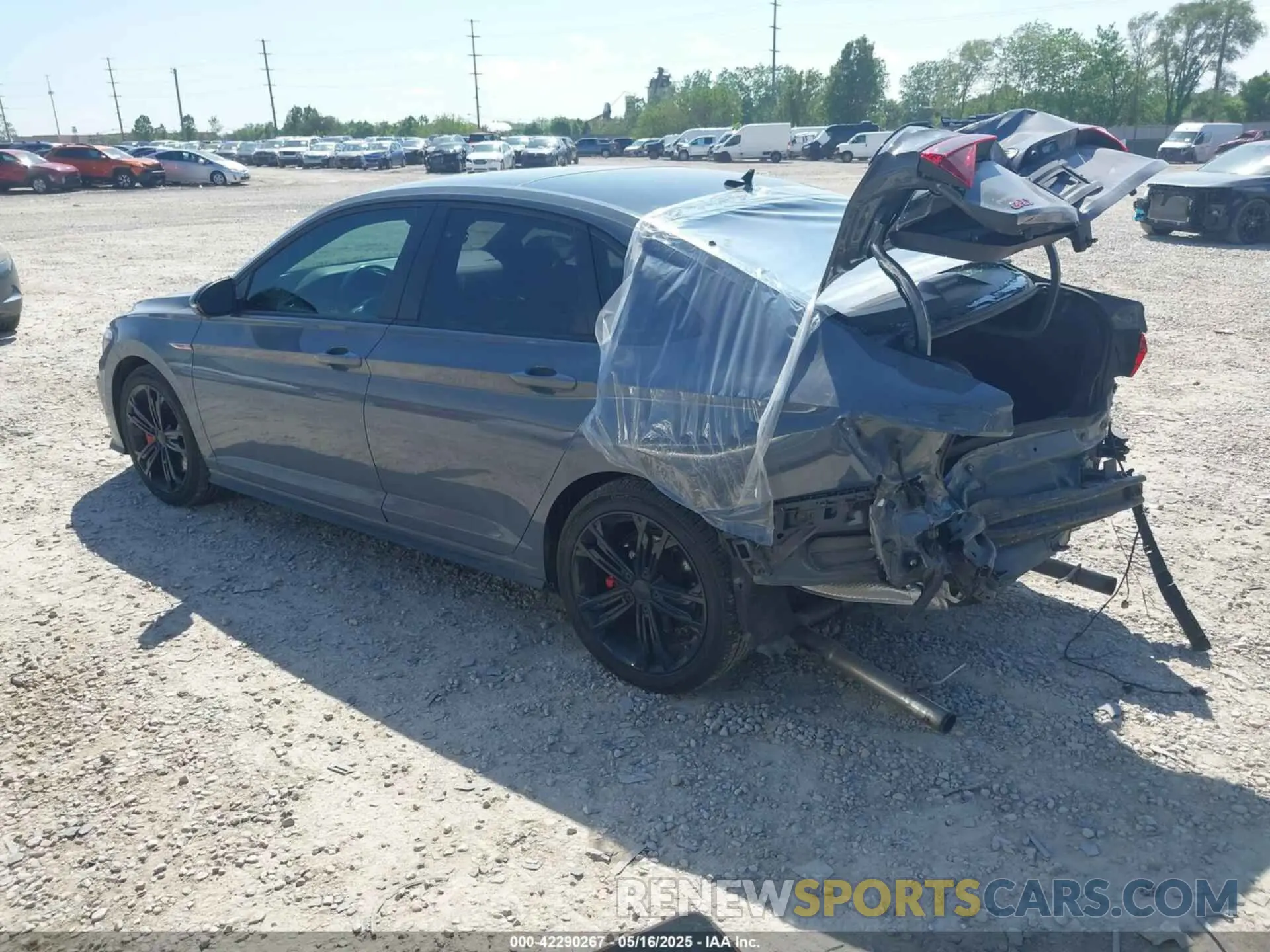3 Photograph of a damaged car 3VW6T7BU3LM078801 VOLKSWAGEN JETTA GLI 2020