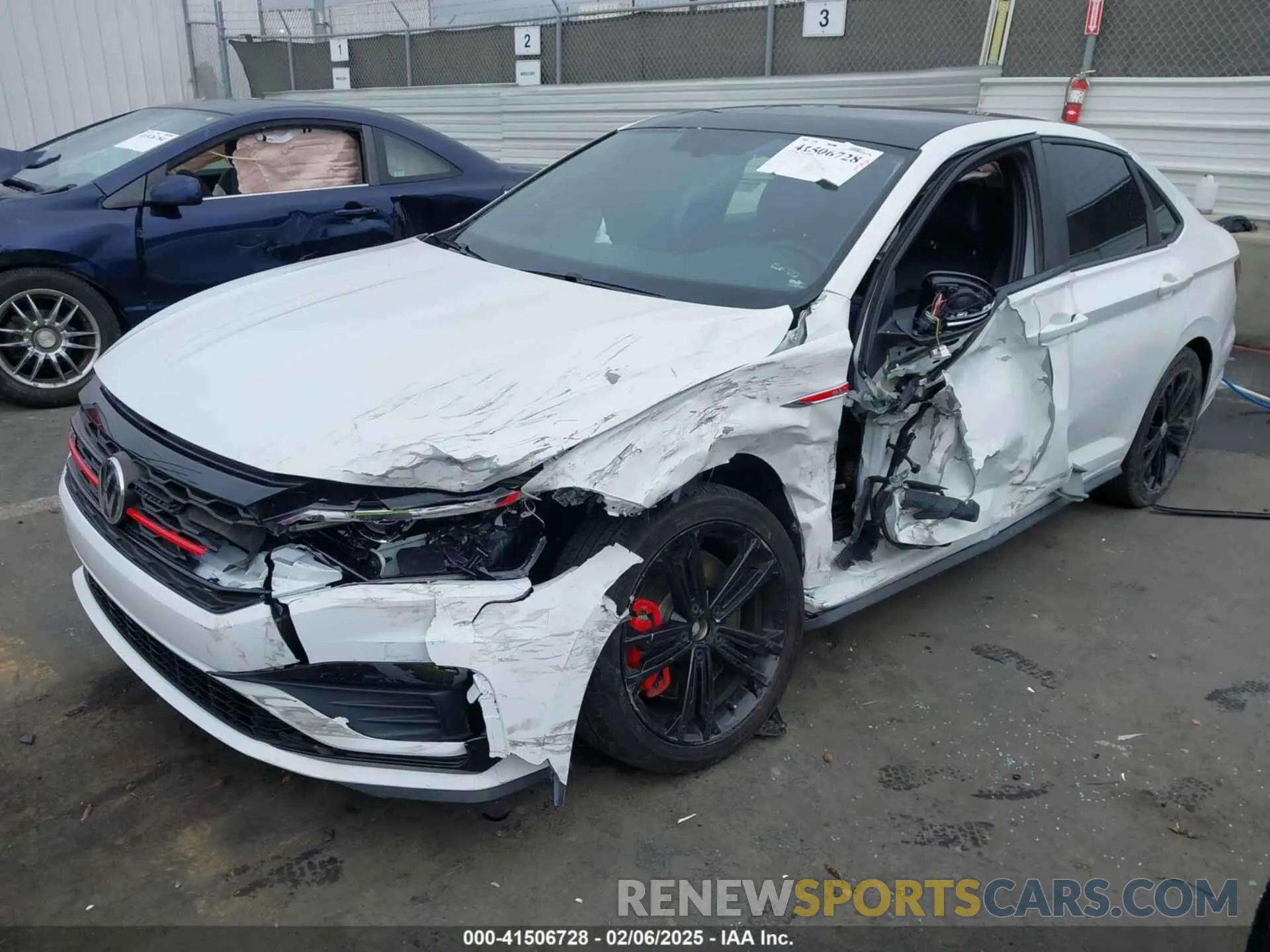 2 Photograph of a damaged car 3VW6T7BU5LM018308 VOLKSWAGEN JETTA GLI 2020
