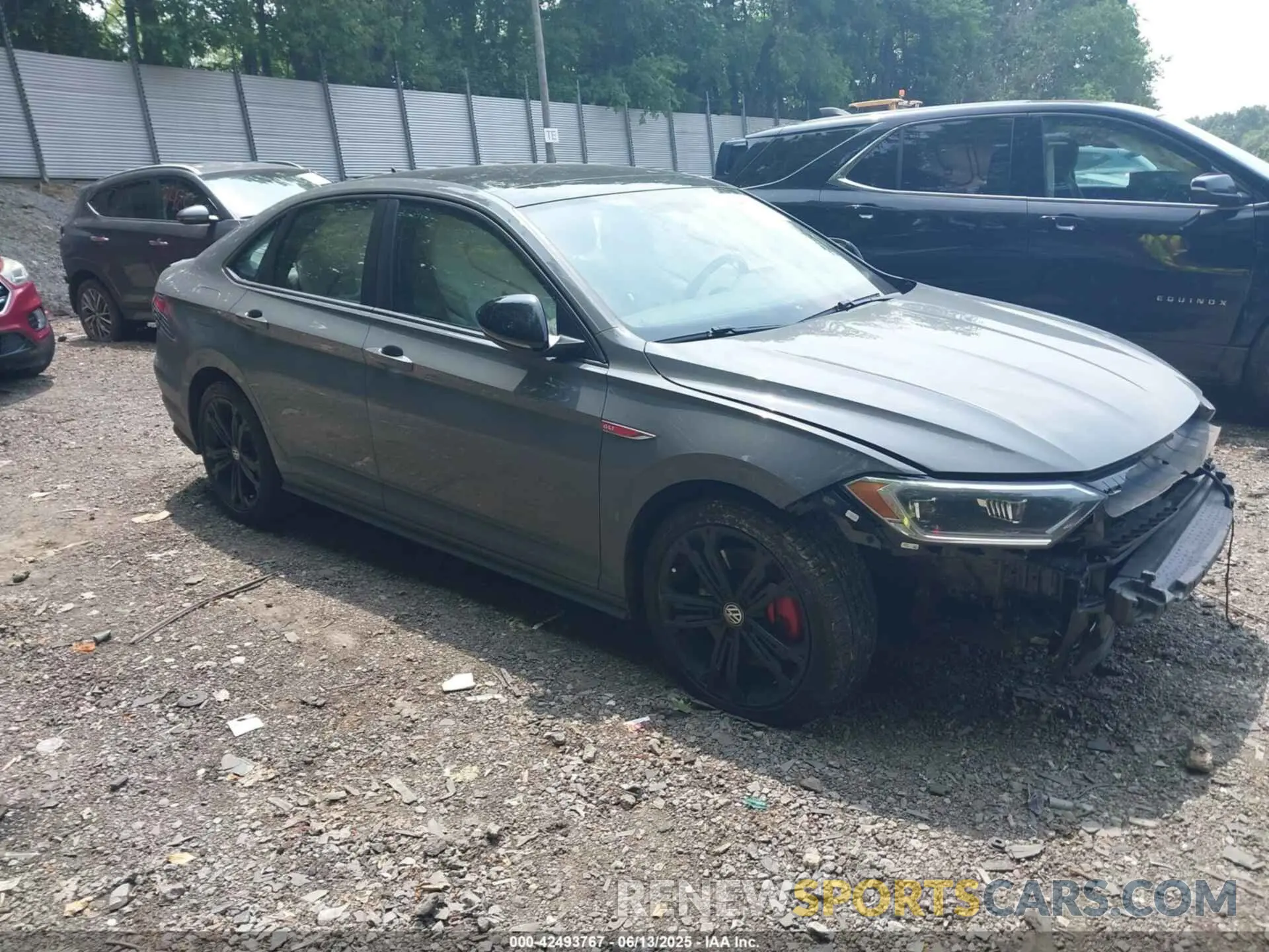 1 Photograph of a damaged car 3VW6T7BU7LM087517 VOLKSWAGEN JETTA GLI 2020