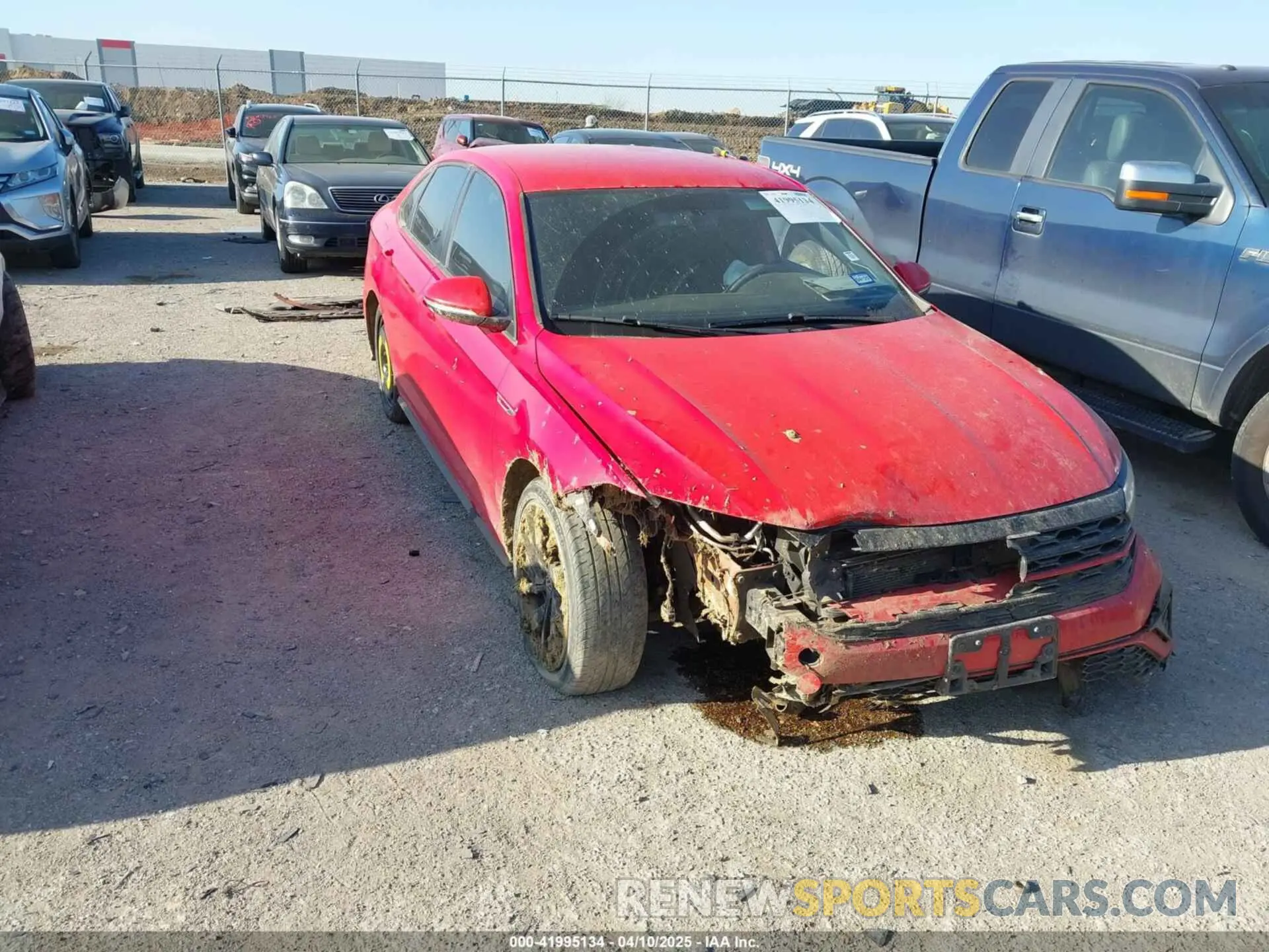 1 Photograph of a damaged car 3VW6T7BUXLM105802 VOLKSWAGEN JETTA GLI 2020