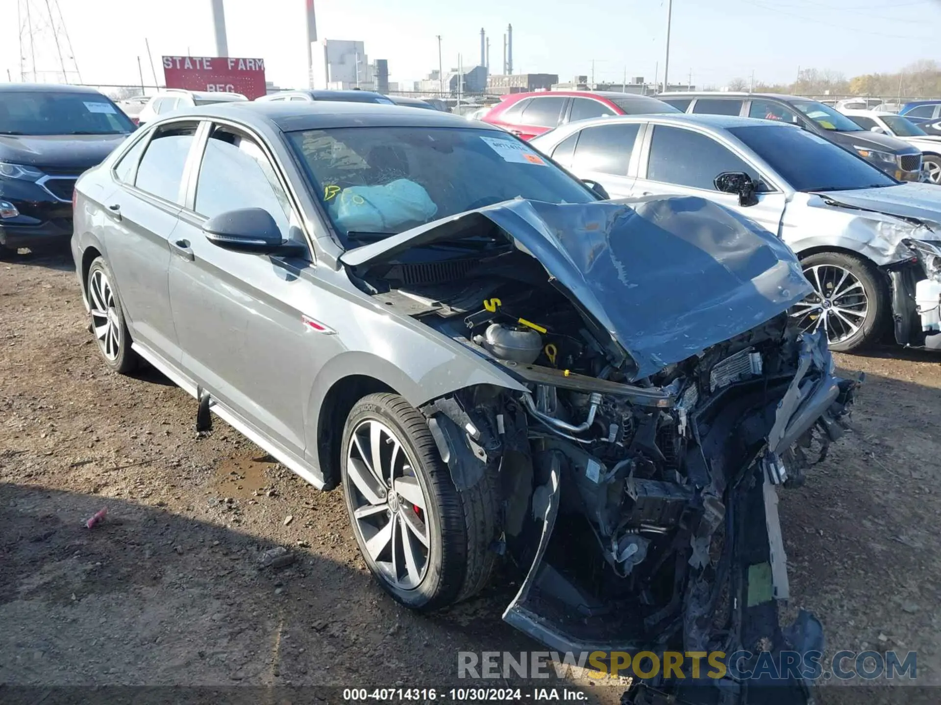 1 Фотография поврежденного автомобиля 3VW6T7BU2MM070514 VOLKSWAGEN JETTA GLI 2021