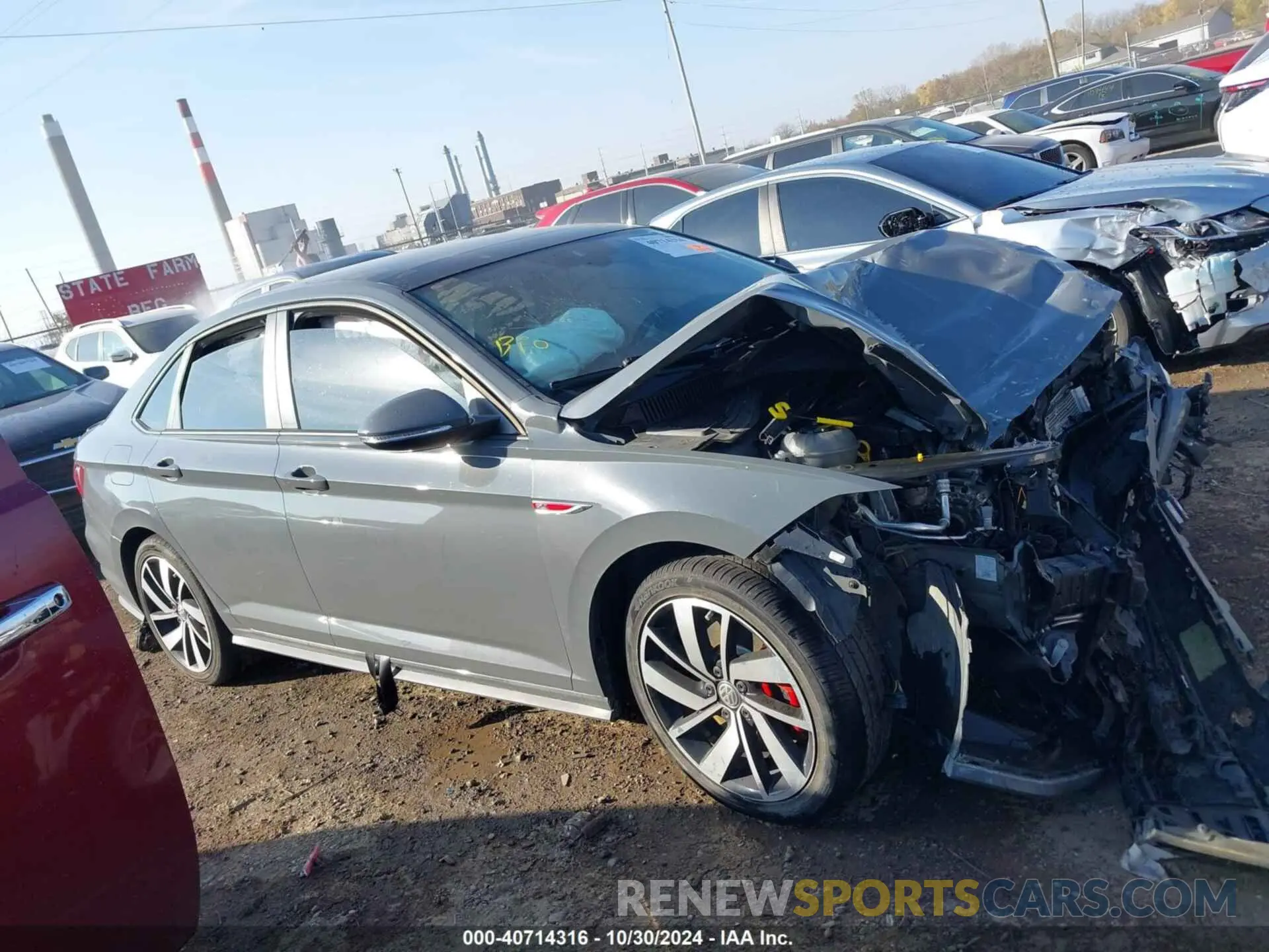 13 Фотография поврежденного автомобиля 3VW6T7BU2MM070514 VOLKSWAGEN JETTA GLI 2021