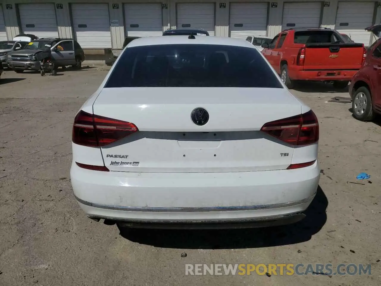 6 Photograph of a damaged car 1VWLA7A30KC006102 VOLKSWAGEN PASSAT 2019