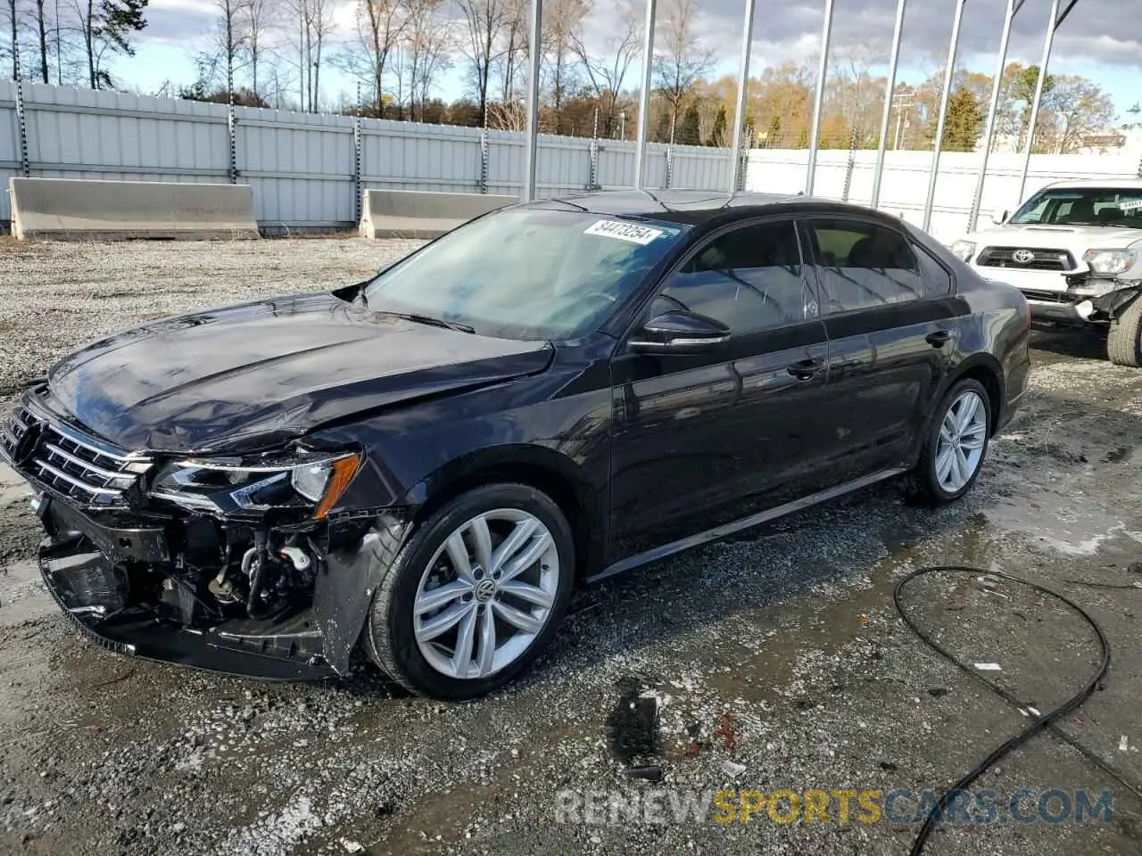 1 Photograph of a damaged car 1VWLA7A31KC004813 VOLKSWAGEN PASSAT 2019