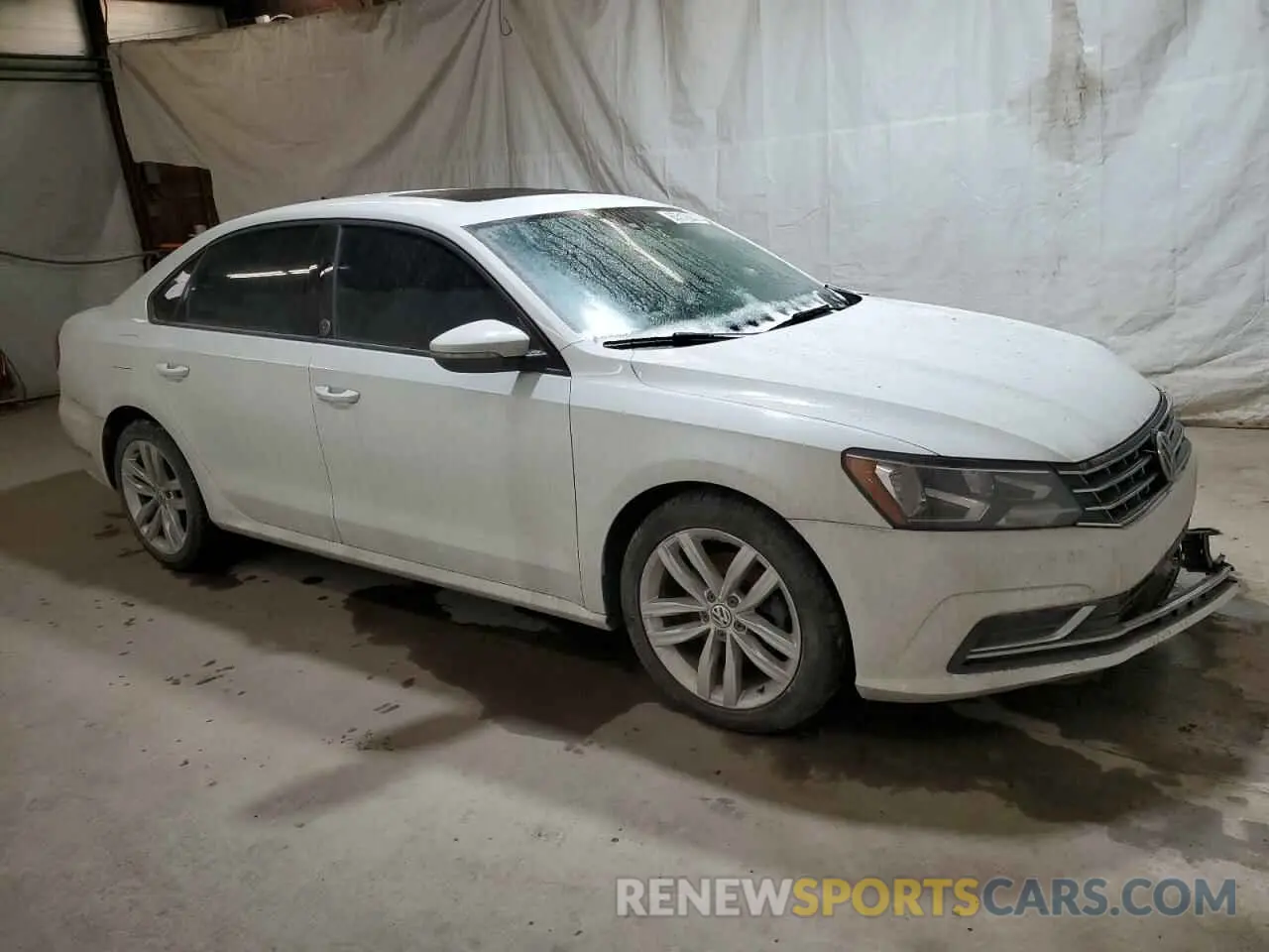4 Фотография поврежденного автомобиля 1VWLA7A32KC009941 VOLKSWAGEN PASSAT 2019