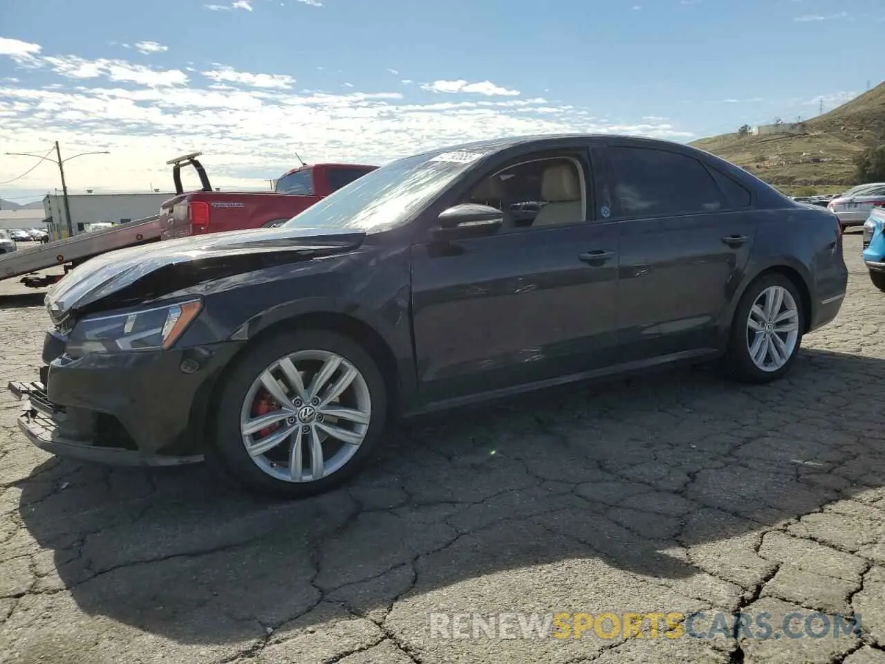 1 Photograph of a damaged car 1VWLA7A33KC009589 VOLKSWAGEN PASSAT 2019