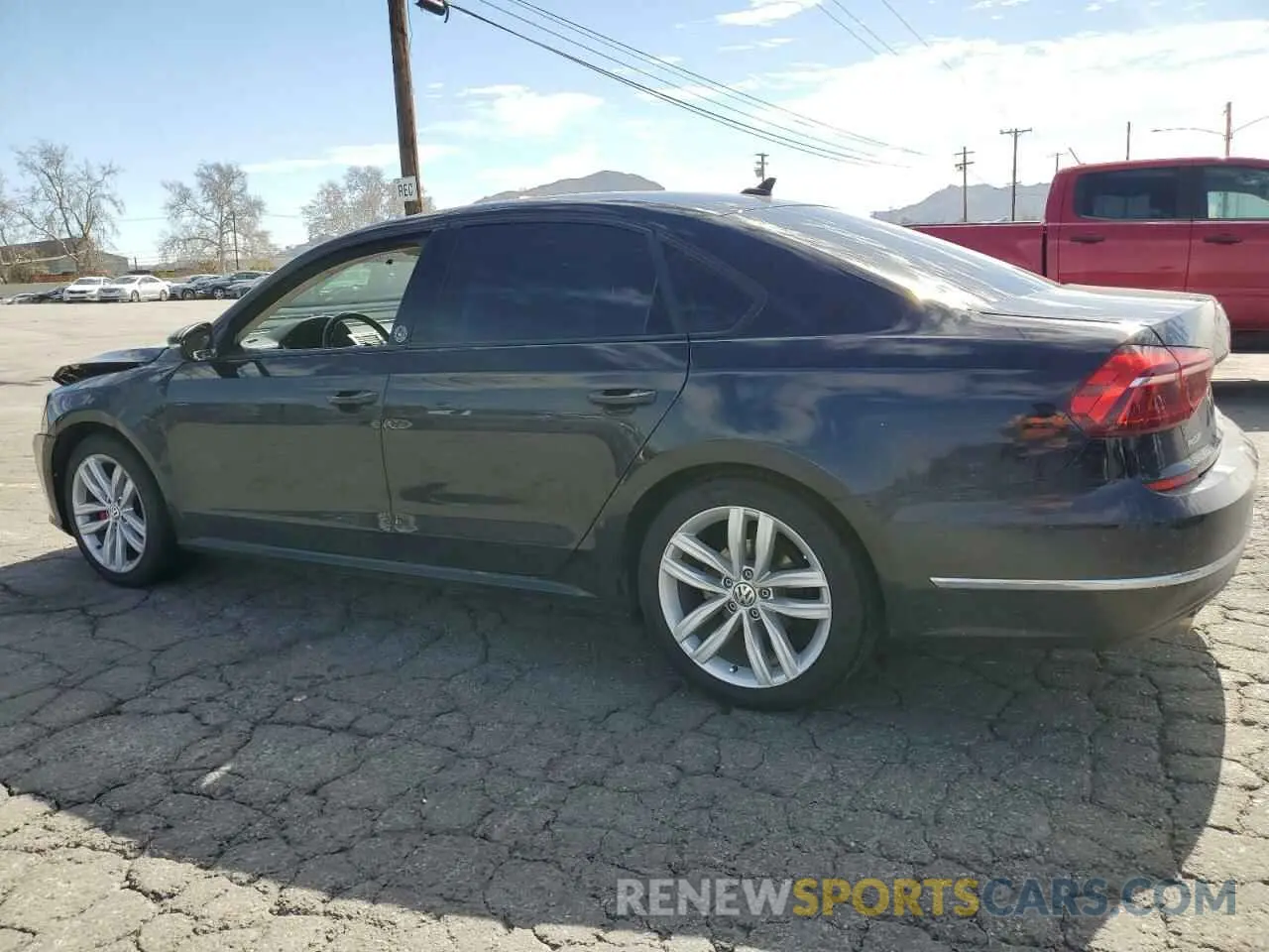 2 Photograph of a damaged car 1VWLA7A33KC009589 VOLKSWAGEN PASSAT 2019