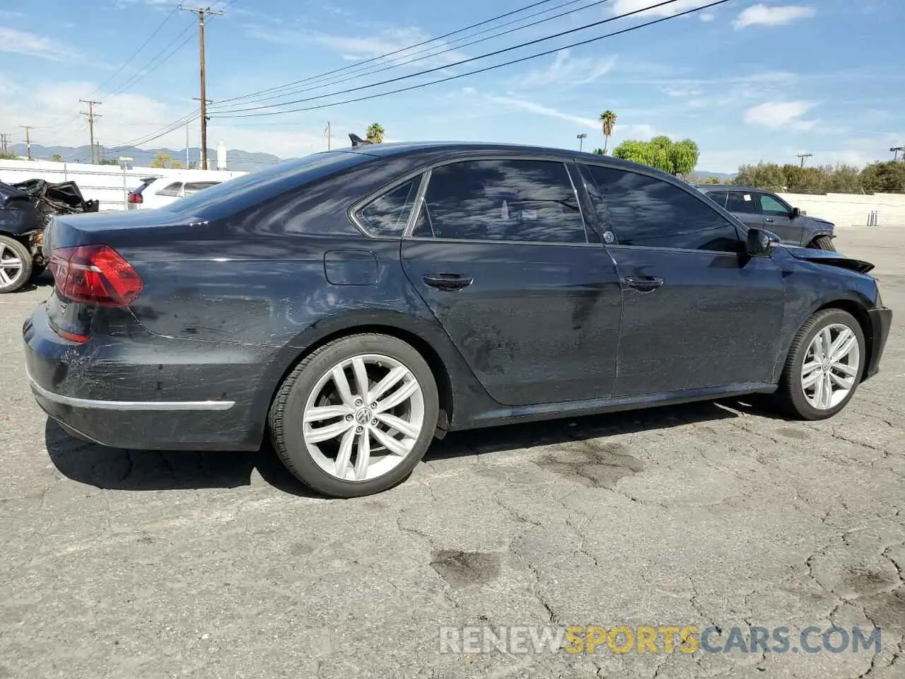 3 Photograph of a damaged car 1VWLA7A33KC009589 VOLKSWAGEN PASSAT 2019