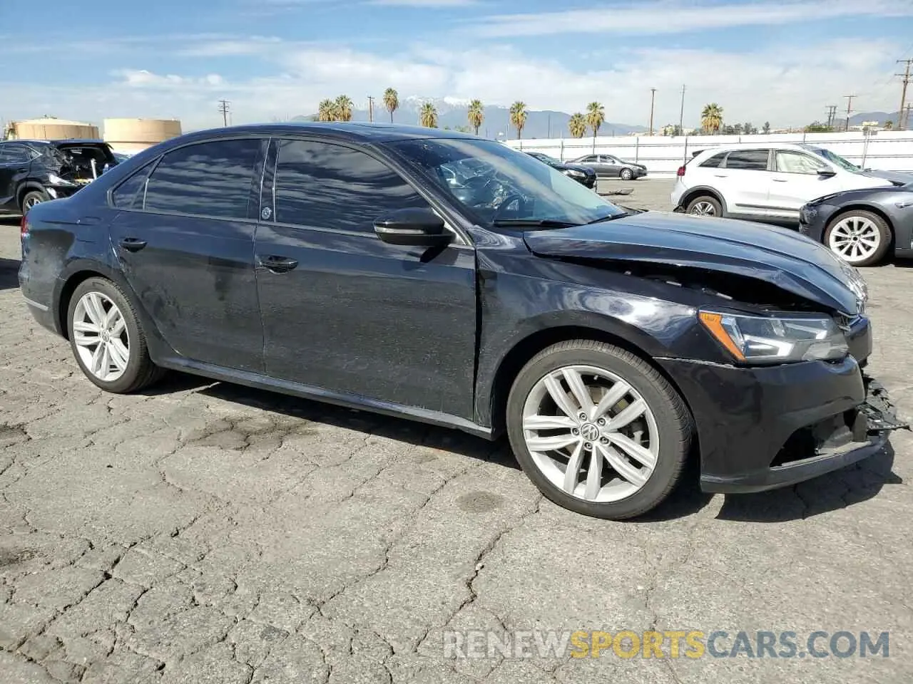 4 Photograph of a damaged car 1VWLA7A33KC009589 VOLKSWAGEN PASSAT 2019
