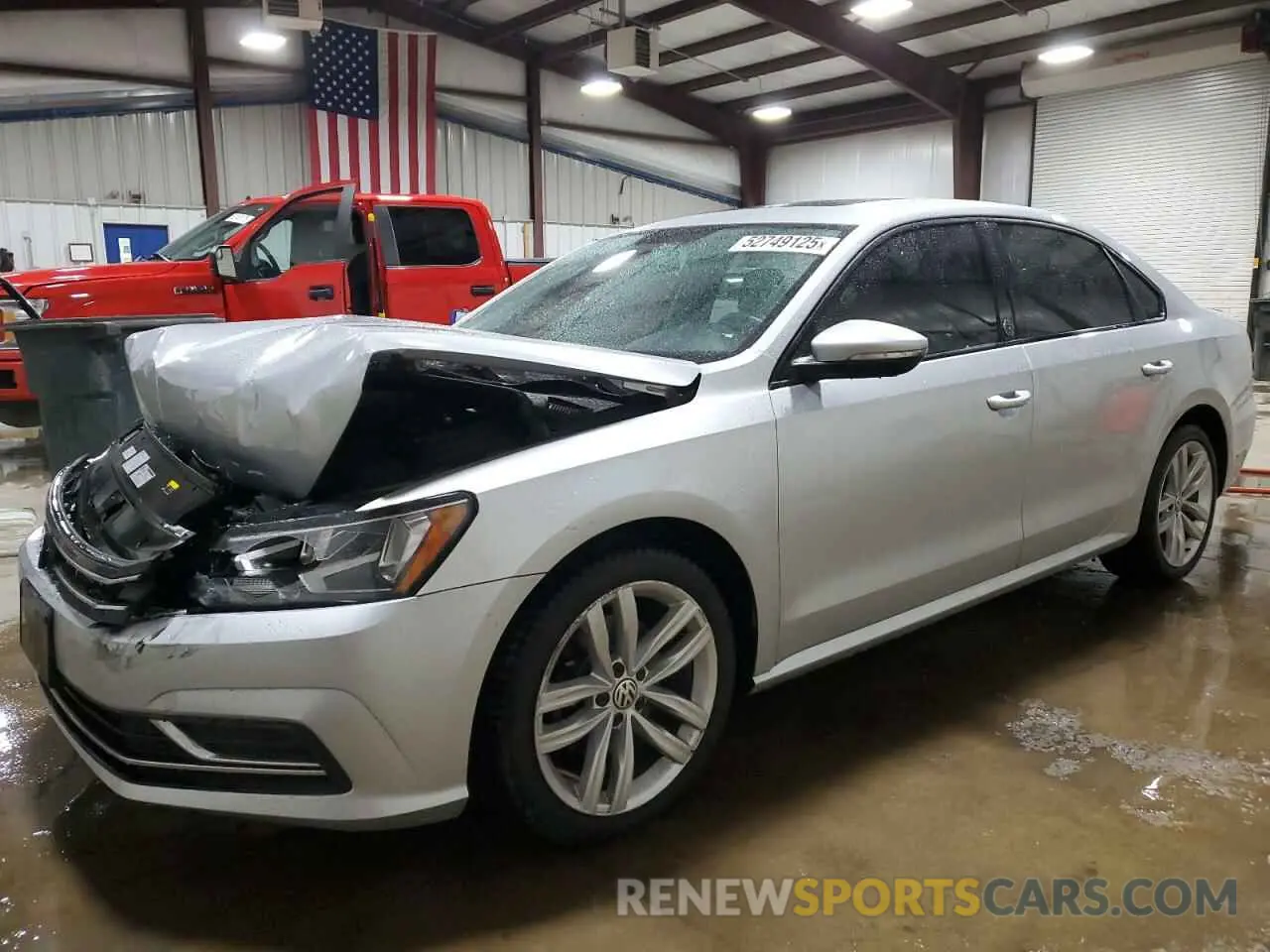 1 Photograph of a damaged car 1VWLA7A35KC002255 VOLKSWAGEN PASSAT 2019