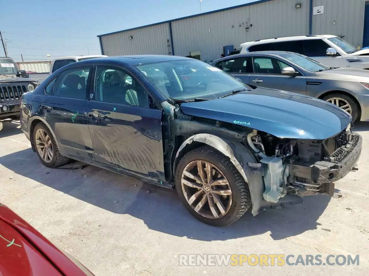4 Photograph of a damaged car 1VWLA7A35KC003020 VOLKSWAGEN PASSAT 2019