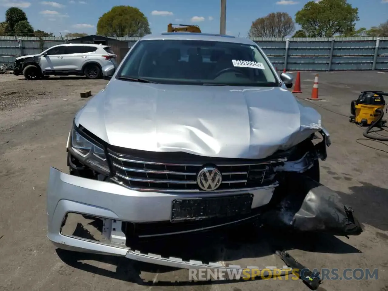 5 Фотография поврежденного автомобиля 1VWLA7A35KC007178 VOLKSWAGEN PASSAT 2019