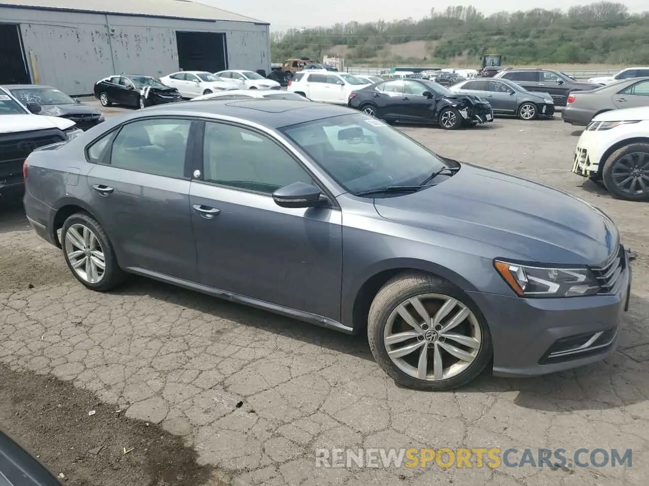 4 Photograph of a damaged car 1VWLA7A37KC001513 VOLKSWAGEN PASSAT 2019