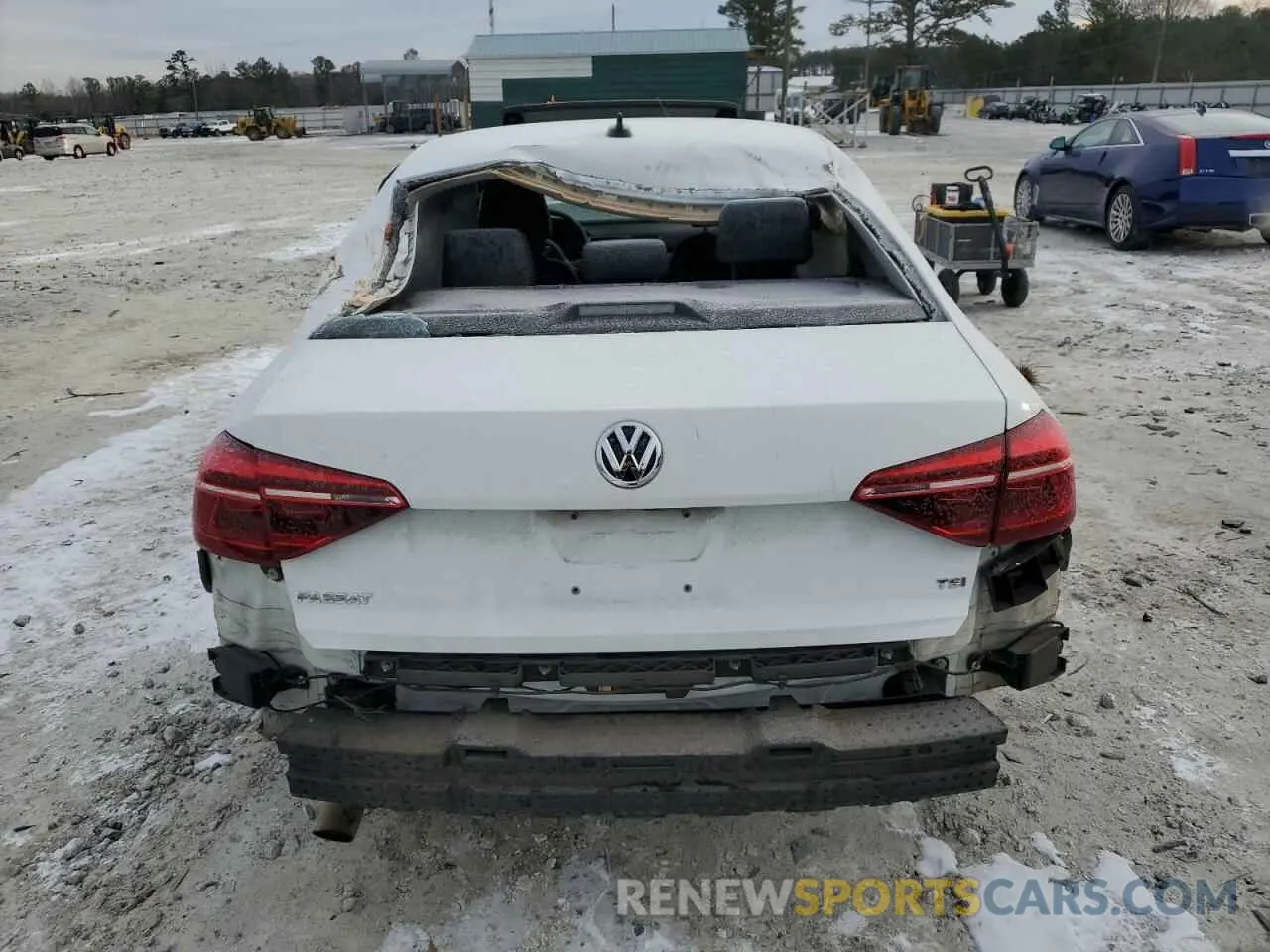 6 Photograph of a damaged car 1VWLA7A38KC005327 VOLKSWAGEN PASSAT 2019