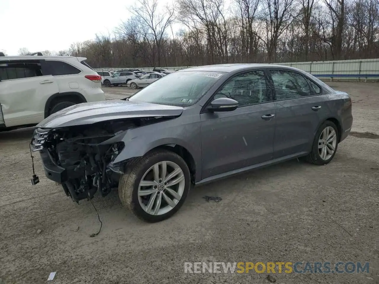 1 Photograph of a damaged car 1VWLA7A38KC005411 VOLKSWAGEN PASSAT 2019