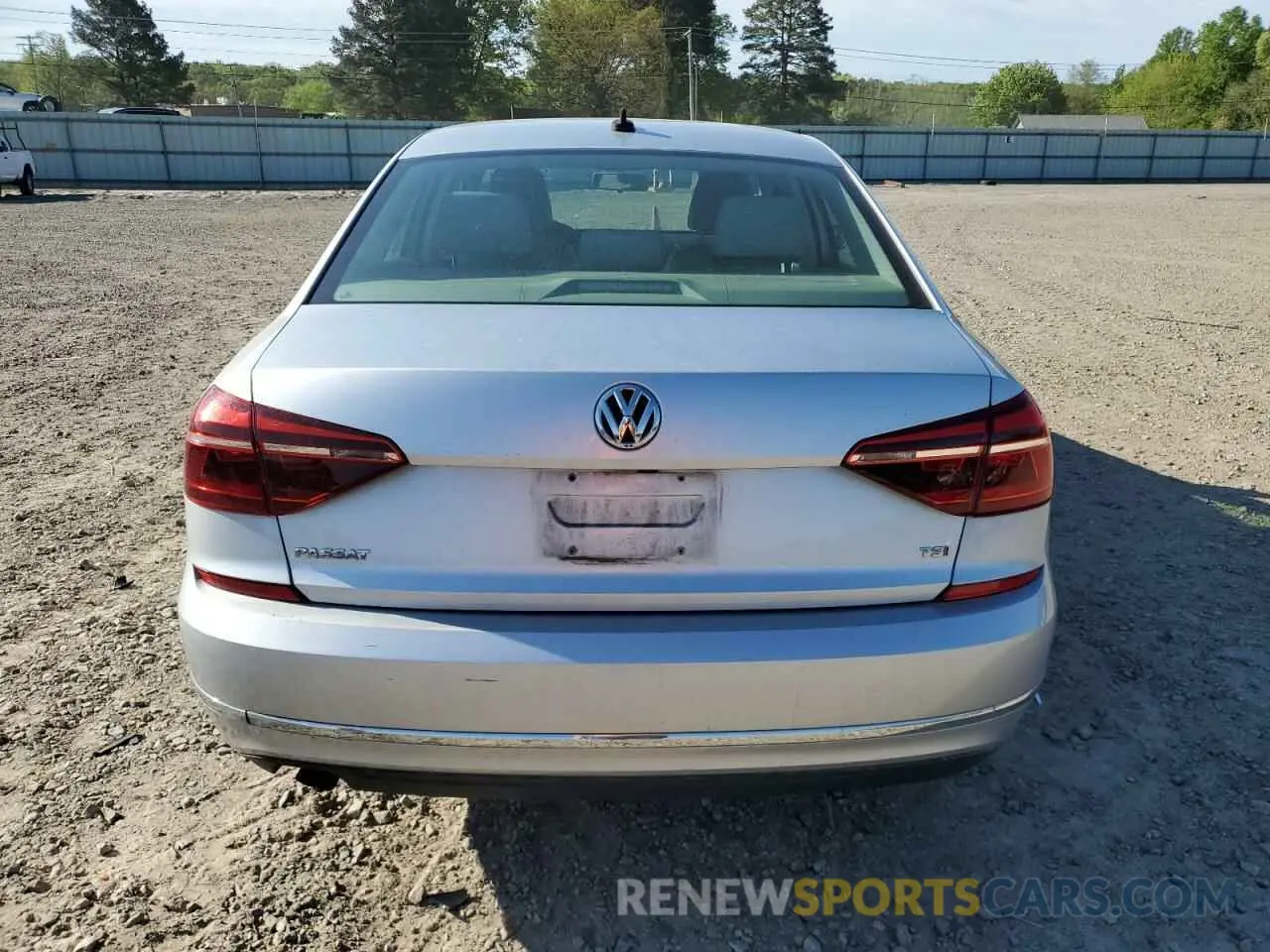 6 Photograph of a damaged car 1VWLA7A38KC009068 VOLKSWAGEN PASSAT 2019