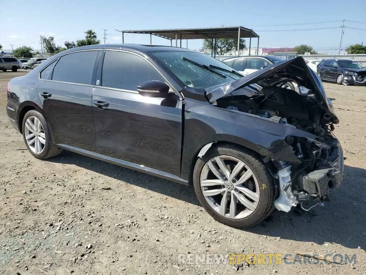4 Фотография поврежденного автомобиля 1VWLA7A39KC003537 VOLKSWAGEN PASSAT 2019
