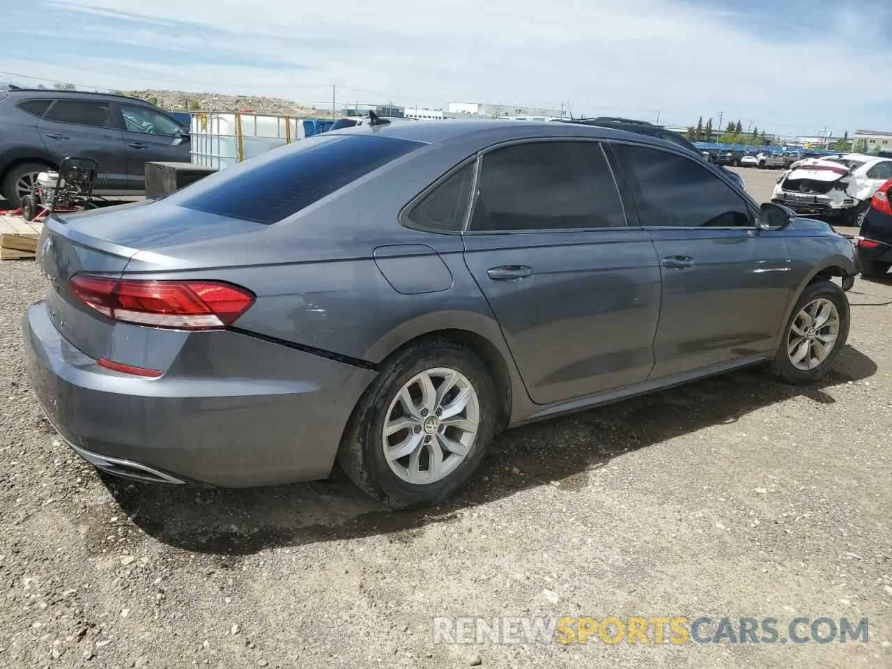 3 Photograph of a damaged car 1VWAA7A30LC003967 VOLKSWAGEN PASSAT 2020