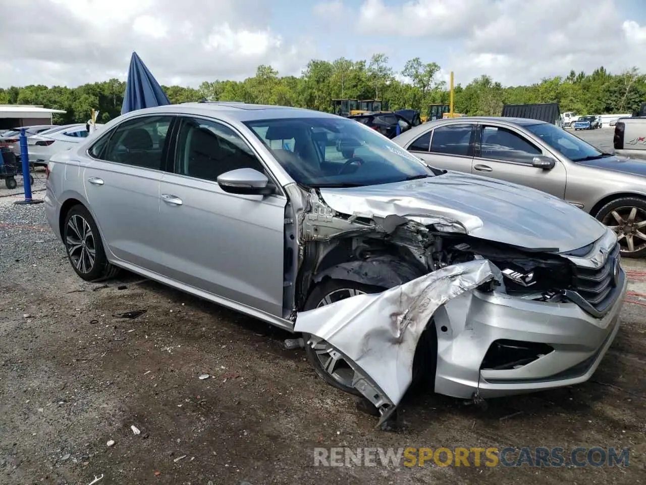 4 Фотография поврежденного автомобиля 1VWCA7A31LC002531 VOLKSWAGEN PASSAT 2020