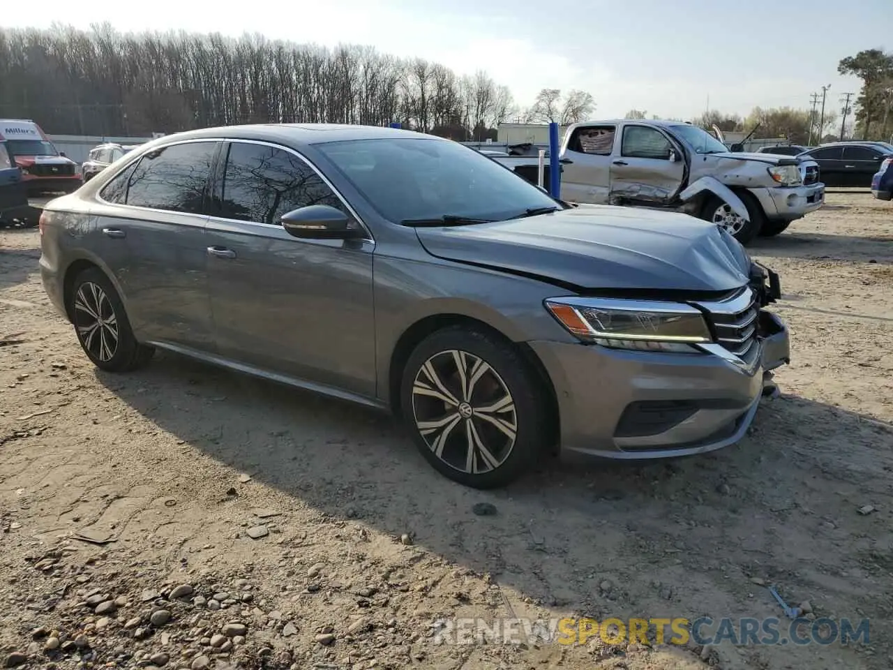 4 Photograph of a damaged car 1VWCA7A39LC015267 VOLKSWAGEN PASSAT 2020