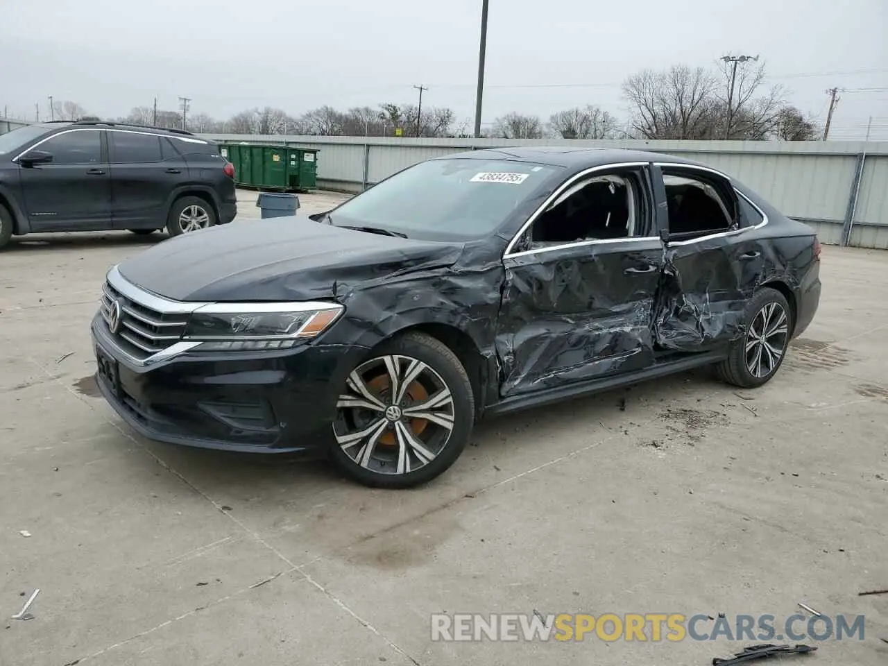 1 Фотография поврежденного автомобиля 1VWCA7A3XLC023281 VOLKSWAGEN PASSAT 2020