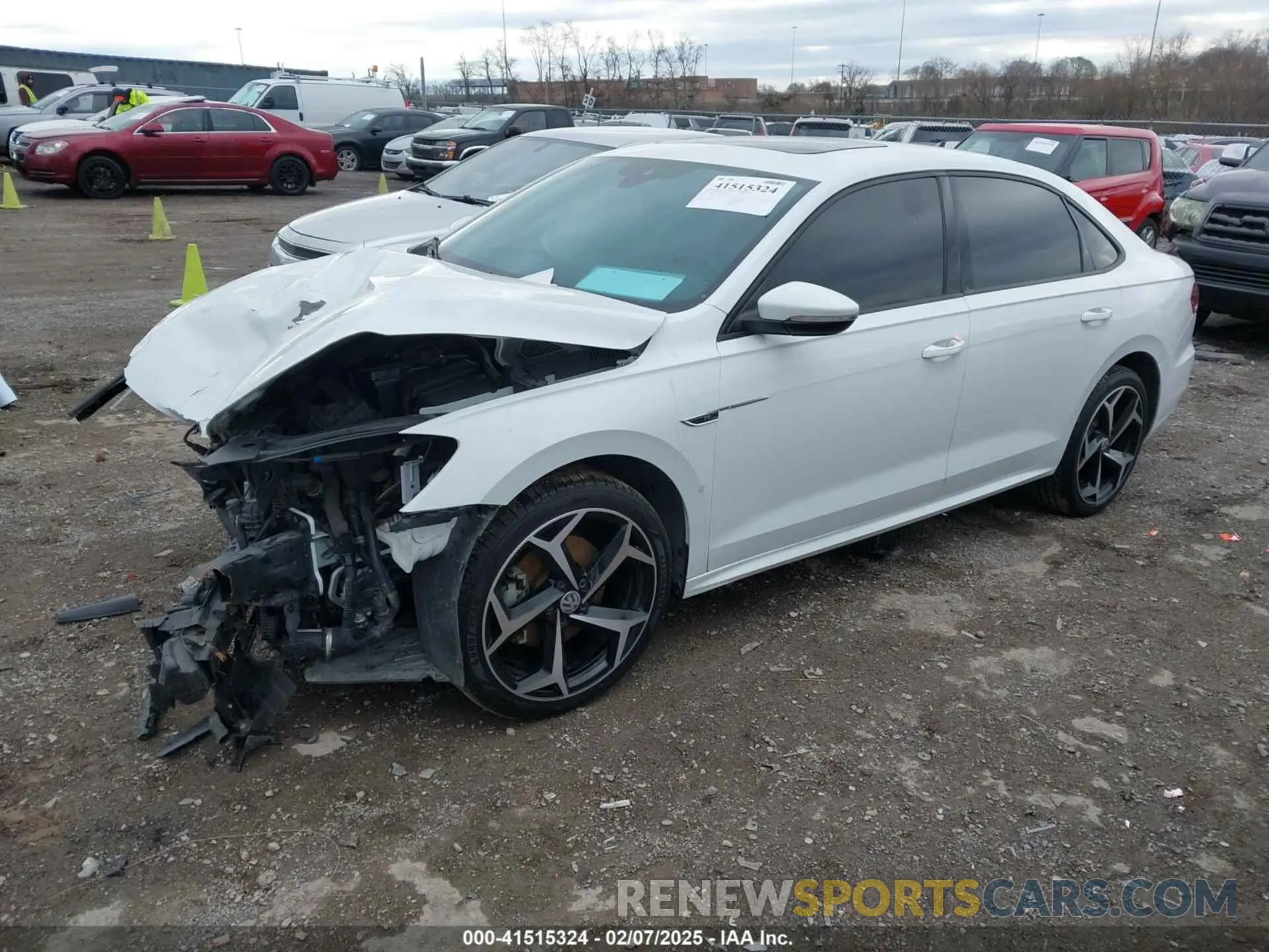 2 Photograph of a damaged car 1VWMA7A35LC024598 VOLKSWAGEN PASSAT 2020