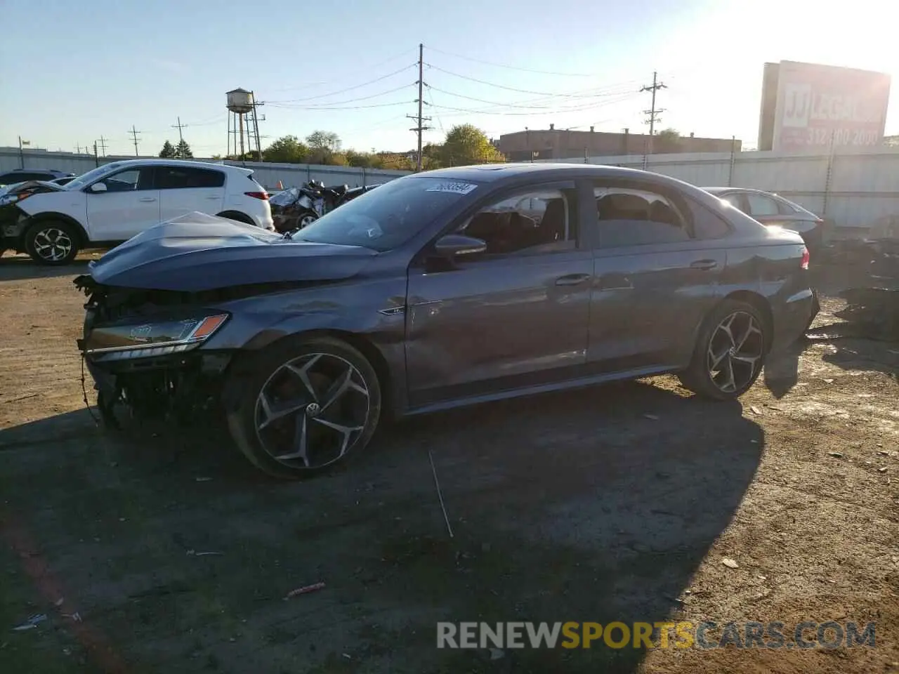 1 Photograph of a damaged car 1VWMA7A38LC008489 VOLKSWAGEN PASSAT 2020