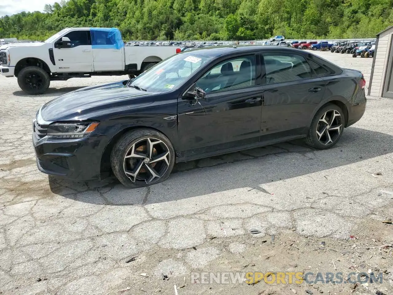 1 Photograph of a damaged car 1VWMA7A3XLC027853 VOLKSWAGEN PASSAT 2020