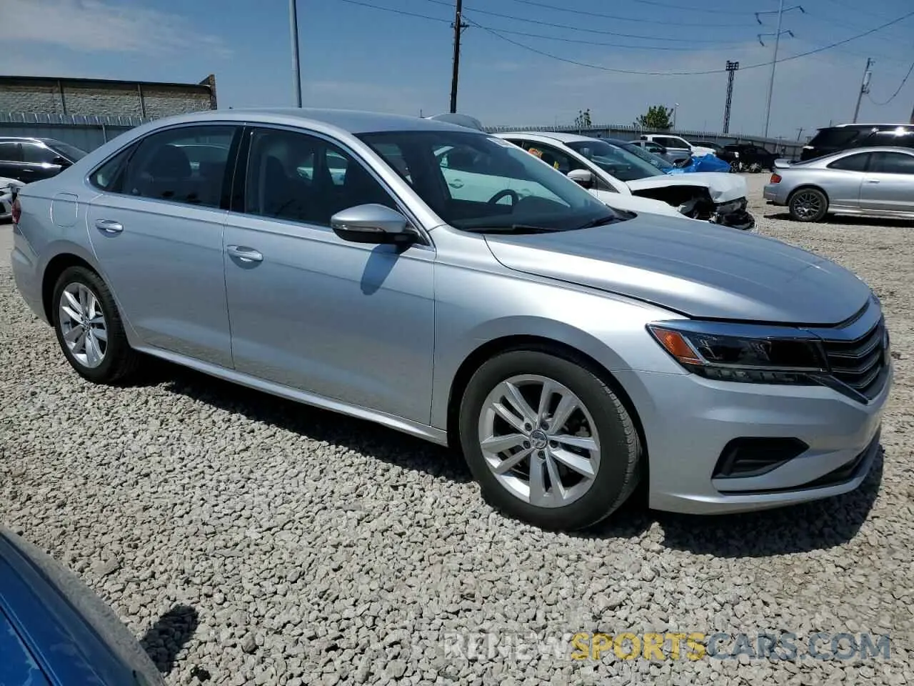 4 Фотография поврежденного автомобиля 1VWSA7A30LC007957 VOLKSWAGEN PASSAT 2020