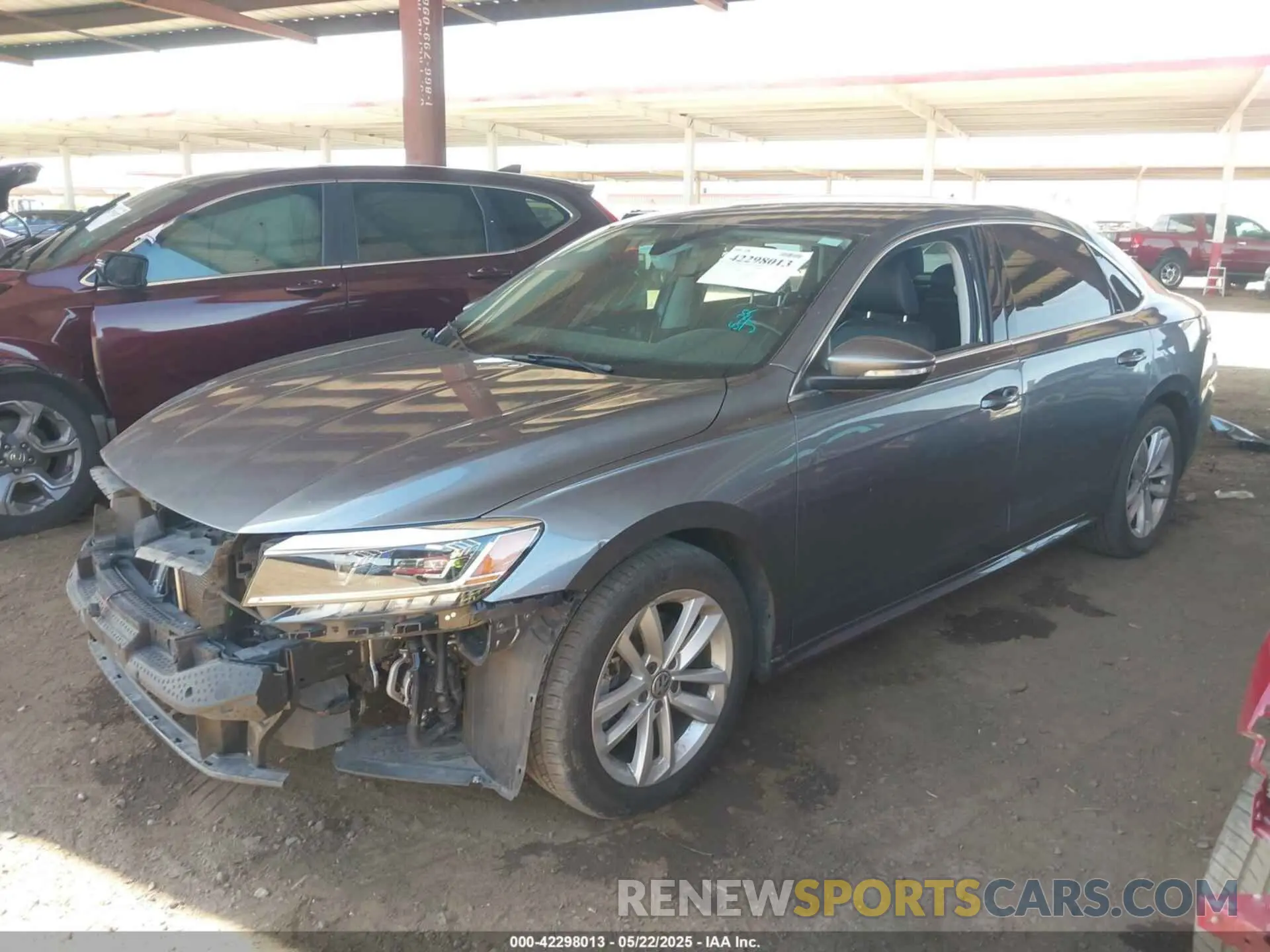 2 Photograph of a damaged car 1VWSA7A30LC022121 VOLKSWAGEN PASSAT 2020