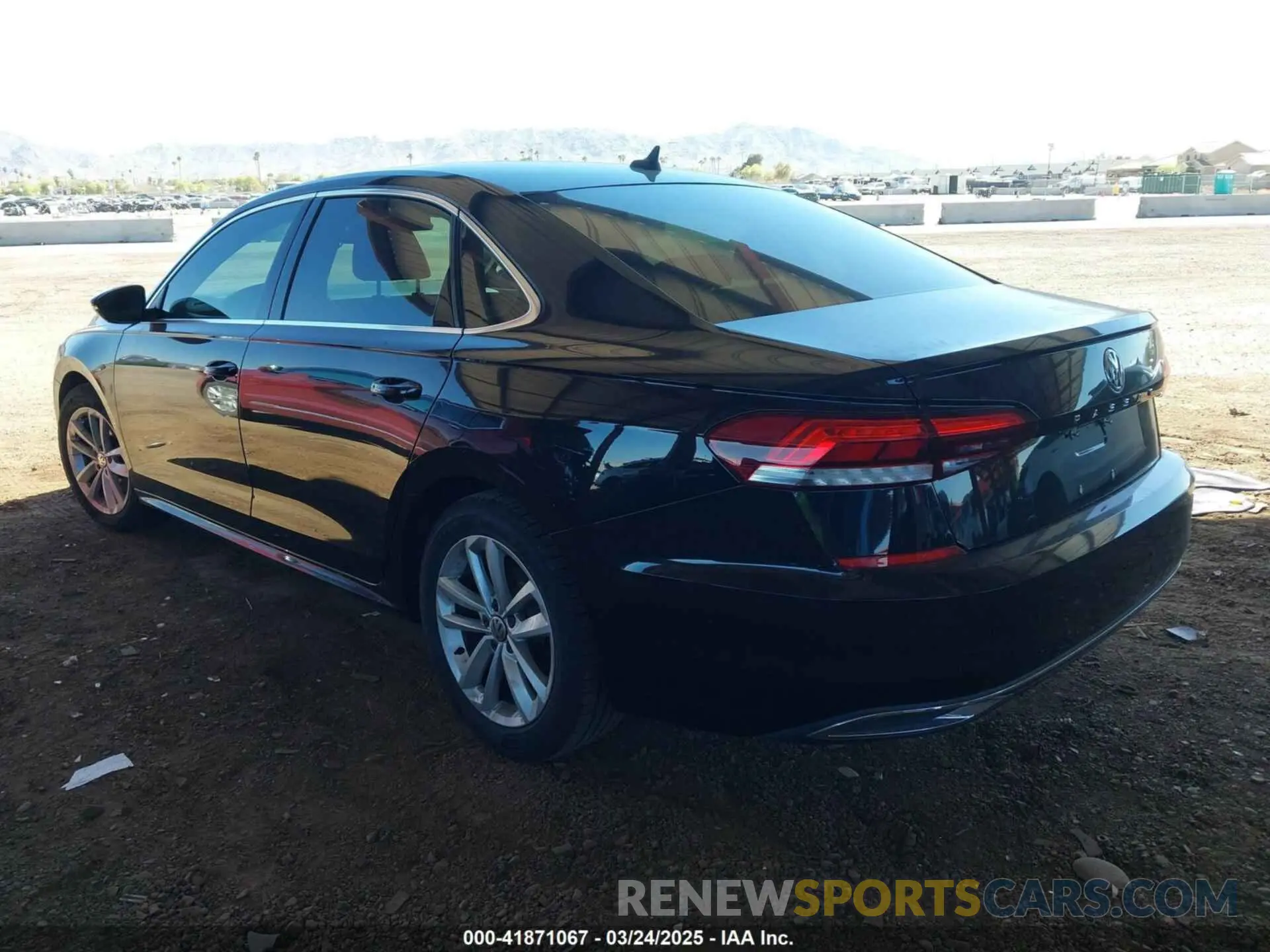 3 Photograph of a damaged car 1VWSA7A33LC006155 VOLKSWAGEN PASSAT 2020