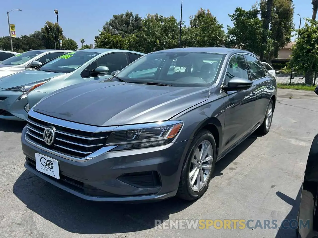 2 Photograph of a damaged car 1VWSA7A37LC009141 VOLKSWAGEN PASSAT 2020