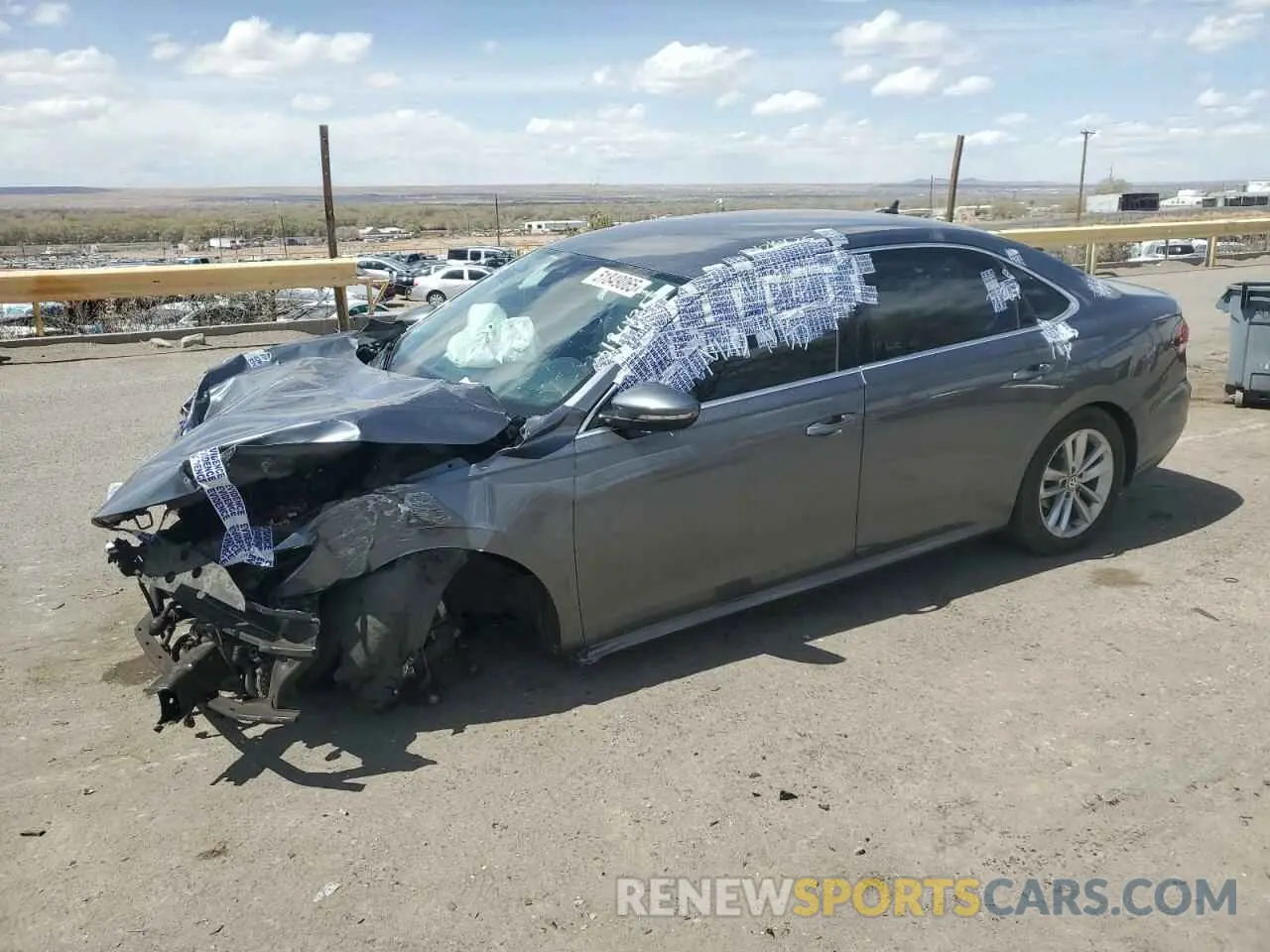 1 Фотография поврежденного автомобиля 1VWSA7A38LC009567 VOLKSWAGEN PASSAT 2020