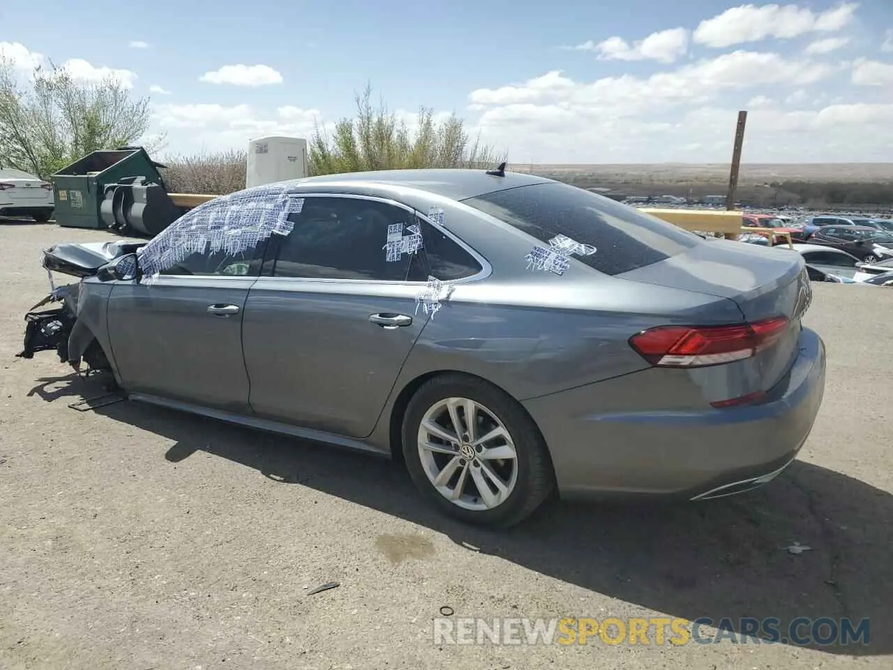 2 Фотография поврежденного автомобиля 1VWSA7A38LC009567 VOLKSWAGEN PASSAT 2020