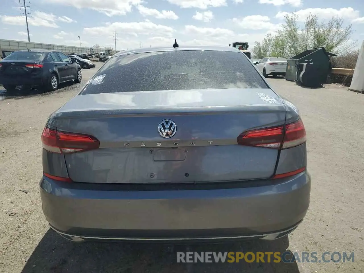 6 Фотография поврежденного автомобиля 1VWSA7A38LC009567 VOLKSWAGEN PASSAT 2020