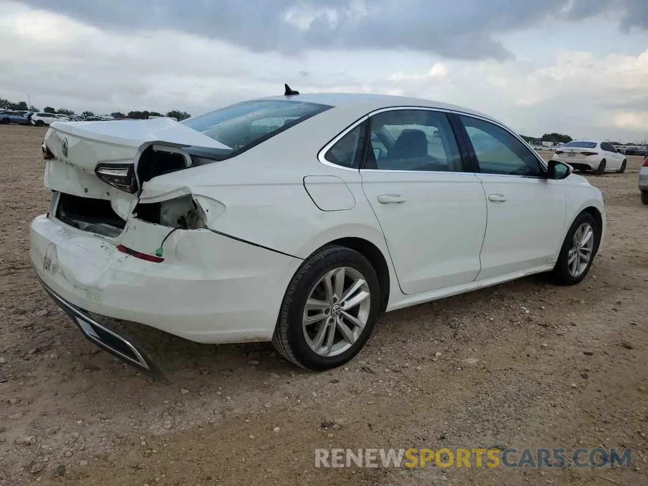 3 Фотография поврежденного автомобиля 1VWSA7A38LC011156 VOLKSWAGEN PASSAT 2020