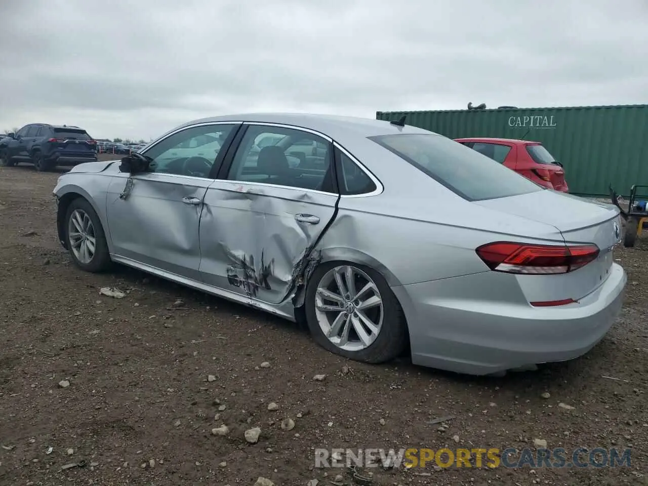 2 Photograph of a damaged car 1VWSA7A39LC013904 VOLKSWAGEN PASSAT 2020