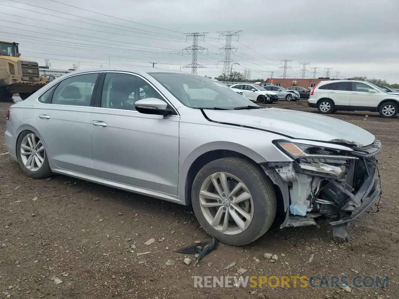 4 Photograph of a damaged car 1VWSA7A39LC013904 VOLKSWAGEN PASSAT 2020