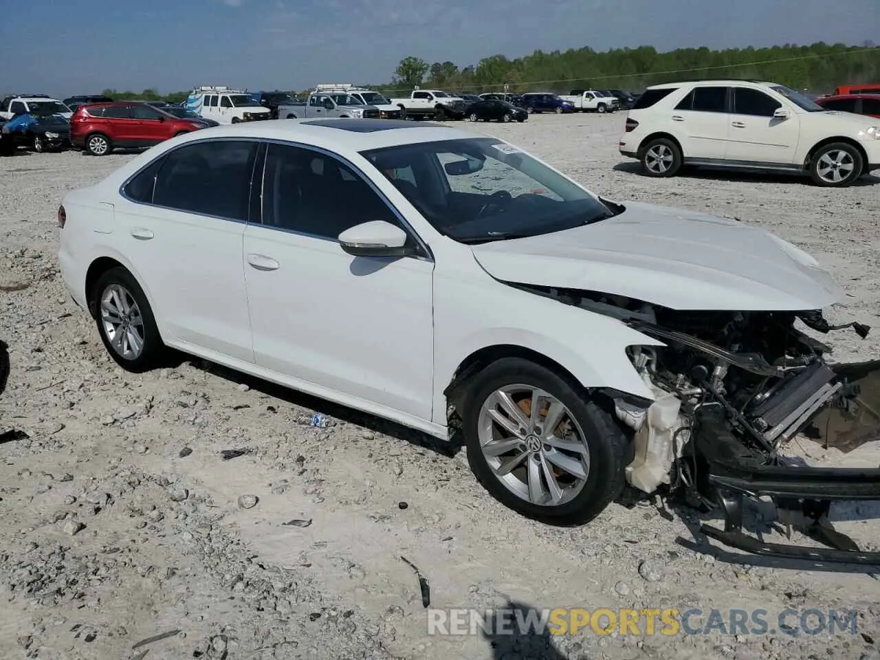 4 Фотография поврежденного автомобиля 1VWWA7A33LC025516 VOLKSWAGEN PASSAT 2020
