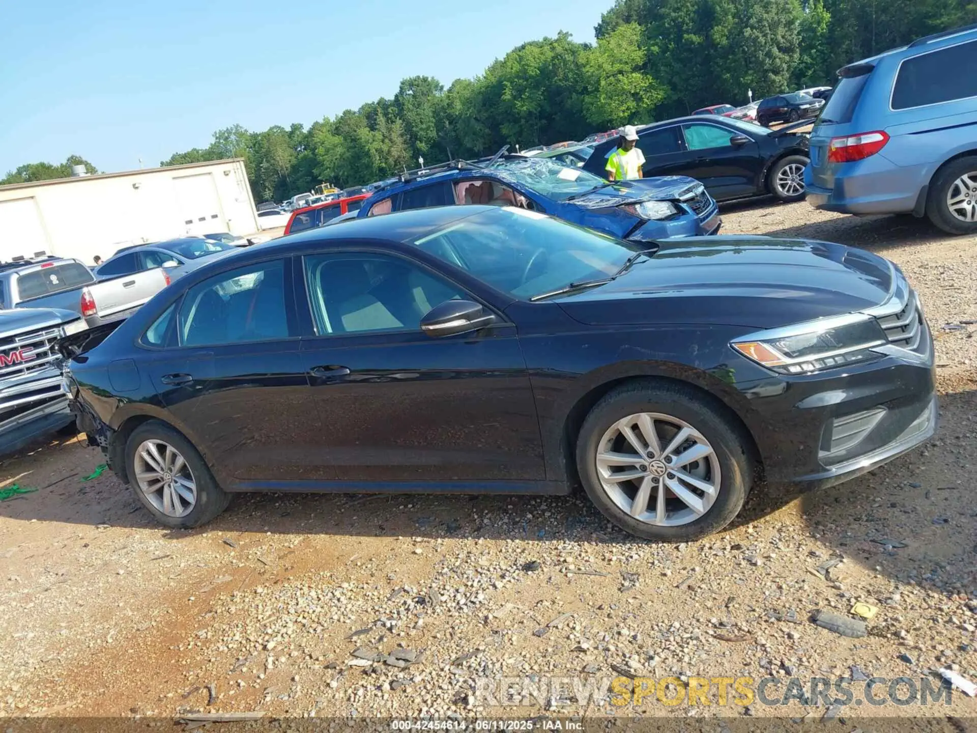 12 Photograph of a damaged car 1VWAA7A31MC017829 VOLKSWAGEN PASSAT 2021