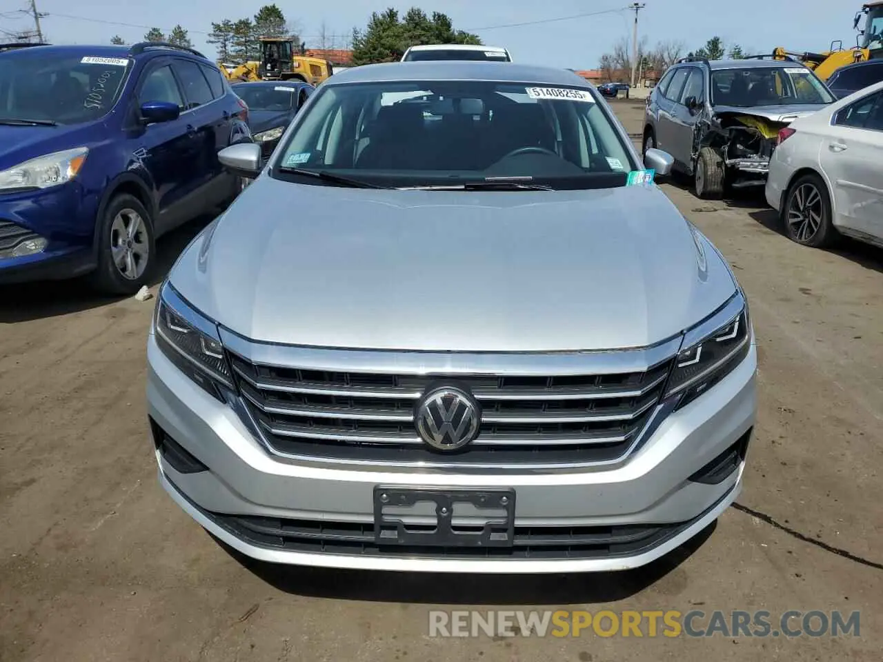 5 Фотография поврежденного автомобиля 1VWAA7A32MC005155 VOLKSWAGEN PASSAT 2021