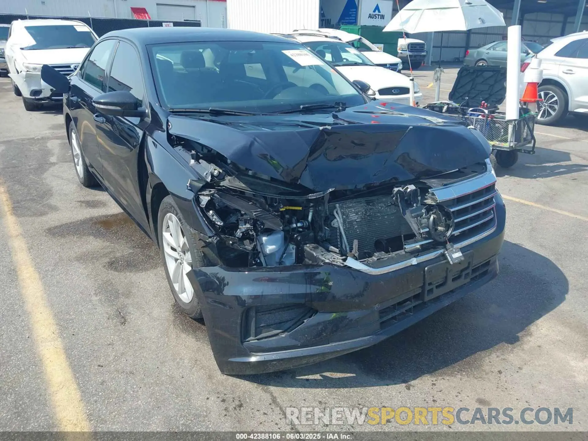 6 Photograph of a damaged car 1VWAA7A33MC000952 VOLKSWAGEN PASSAT 2021