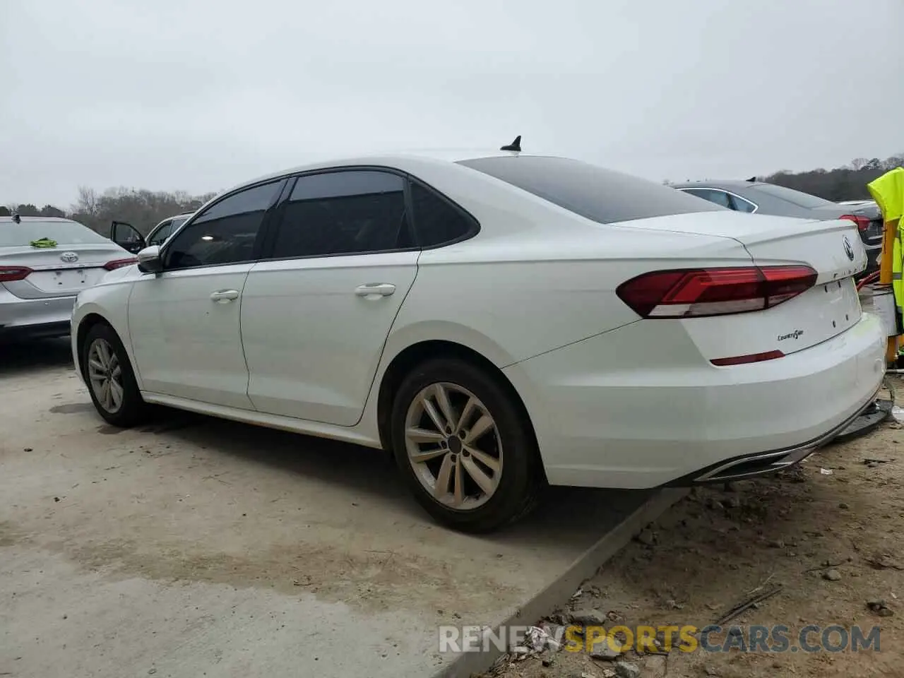 2 Photograph of a damaged car 1VWAA7A33MC016584 VOLKSWAGEN PASSAT 2021