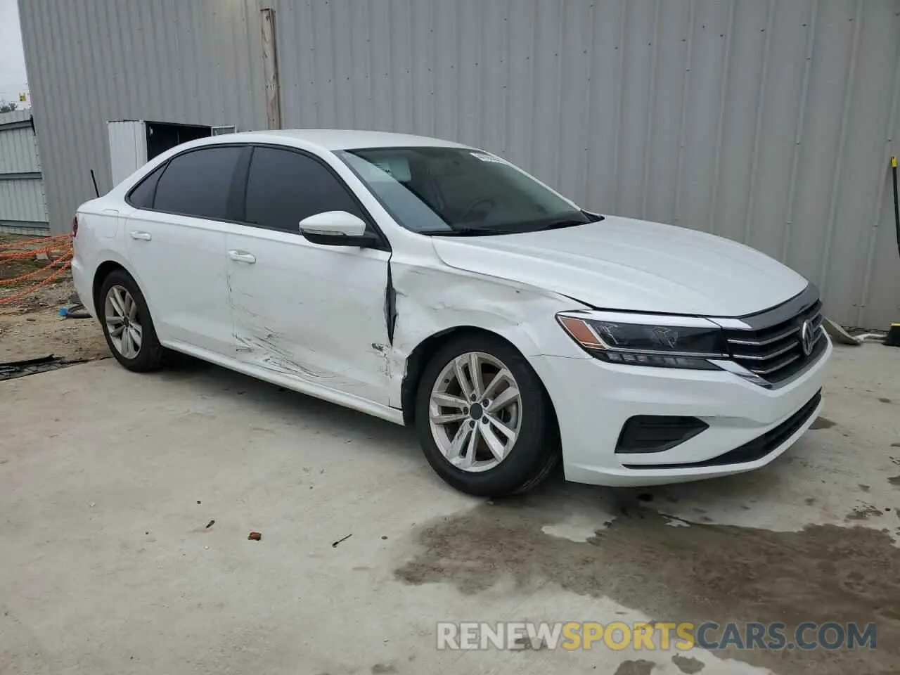 4 Photograph of a damaged car 1VWAA7A33MC016584 VOLKSWAGEN PASSAT 2021
