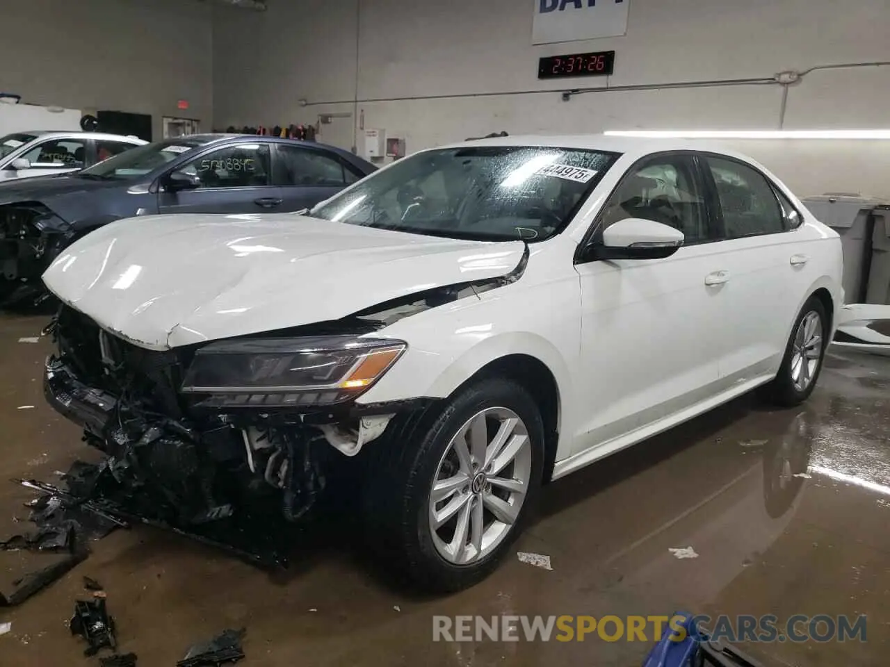 1 Фотография поврежденного автомобиля 1VWAA7A34MC013967 VOLKSWAGEN PASSAT 2021
